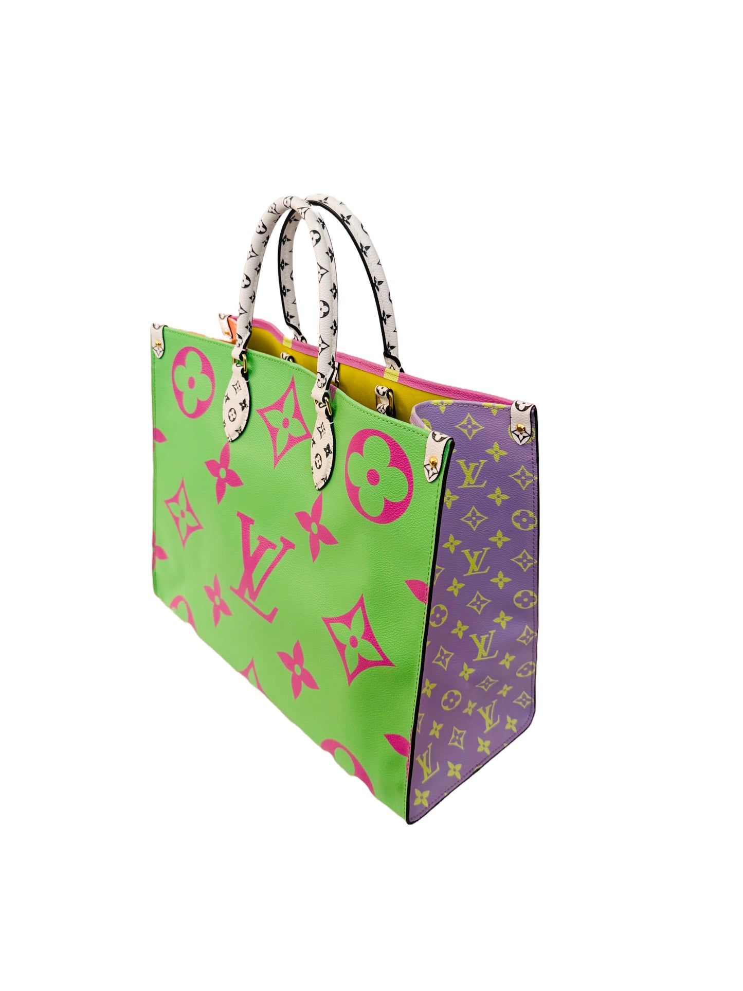 Louis Vuitton OnTheGo GM Monogram Giant Multicolor Green Lilac