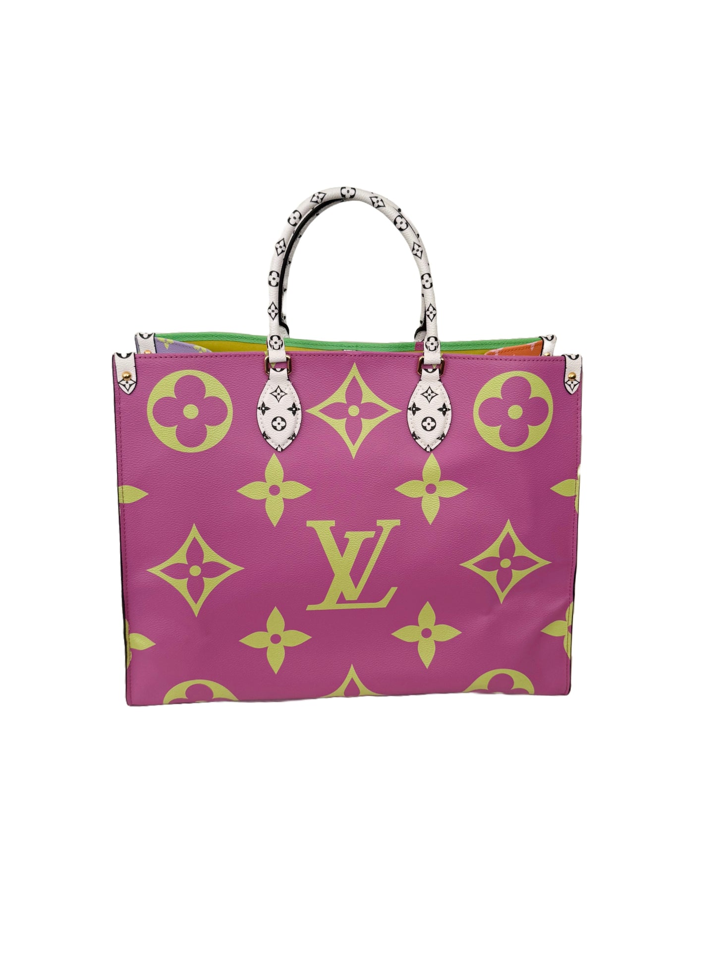 Louis Vuitton OnTheGo GM Monogram Giant Multicolor Green Lilac