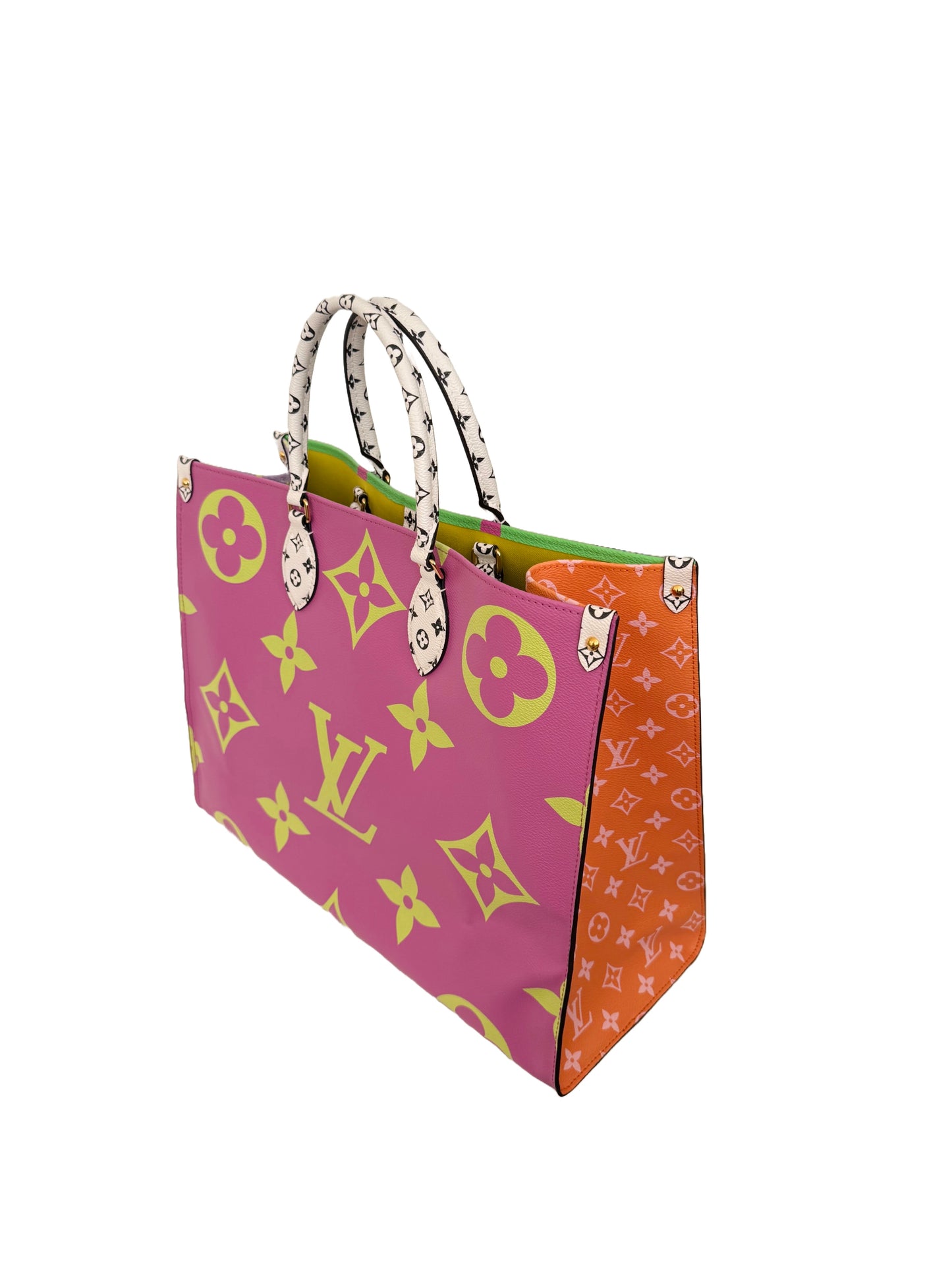 Louis Vuitton OnTheGo GM Monogram Giant Multicolor Green Lilac