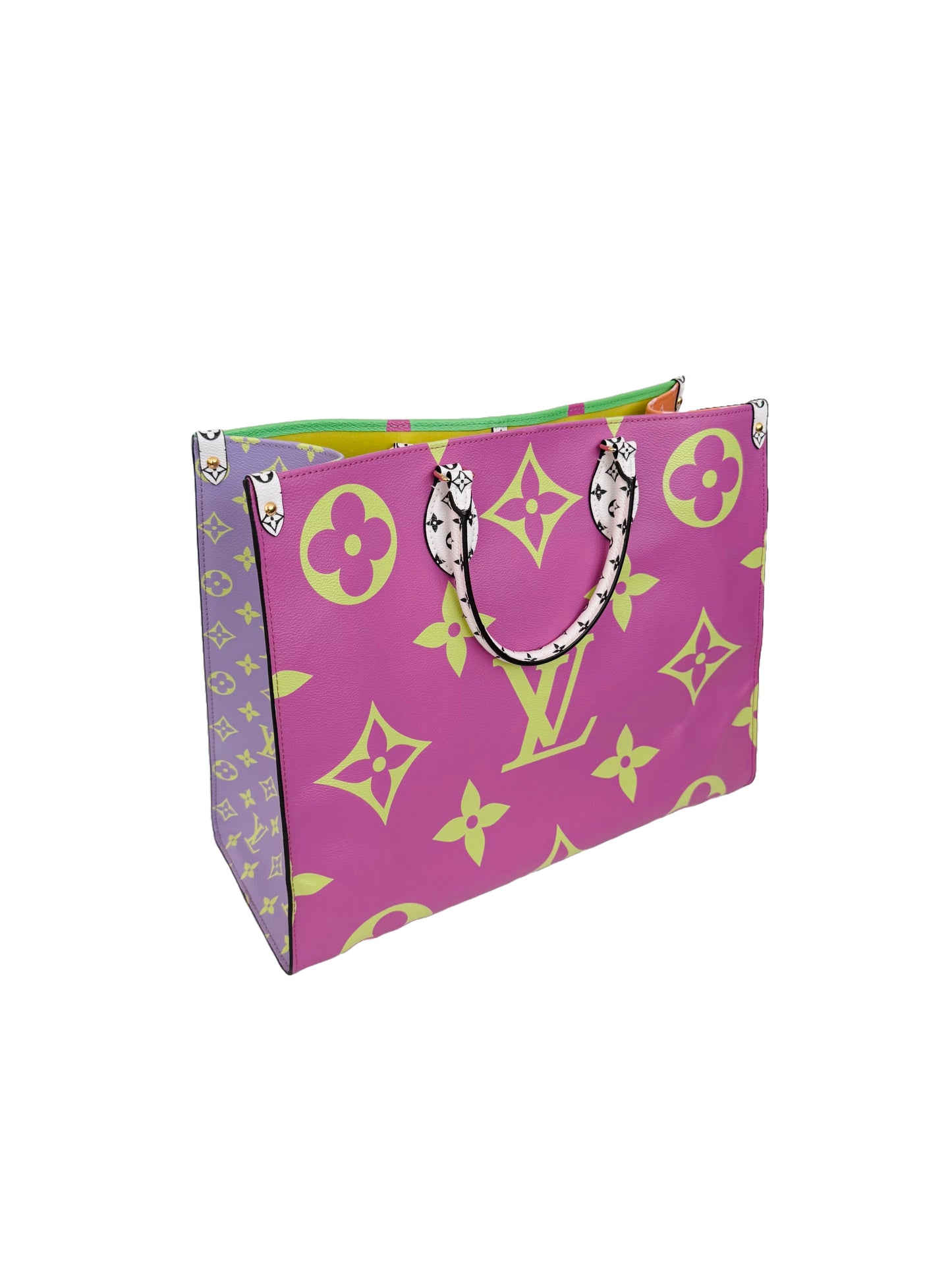 Louis Vuitton OnTheGo GM Monogram Giant Multicolor Green Lilac