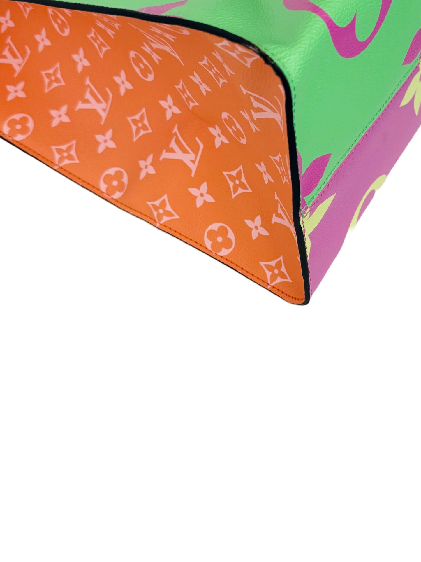 Louis Vuitton OnTheGo GM Monogram Giant Multicolor Green Lilac