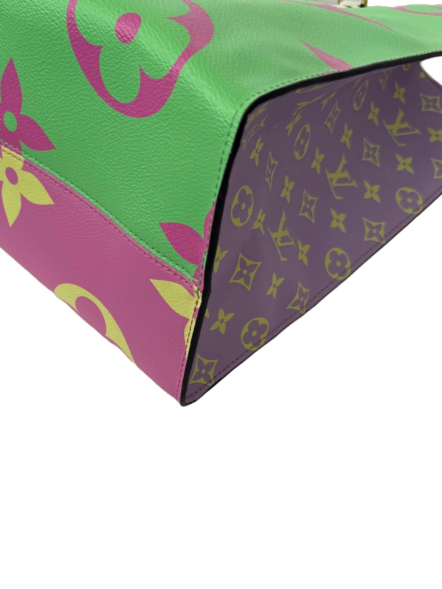 Louis Vuitton OnTheGo GM Monogram Giant Multicolor Green Lilac