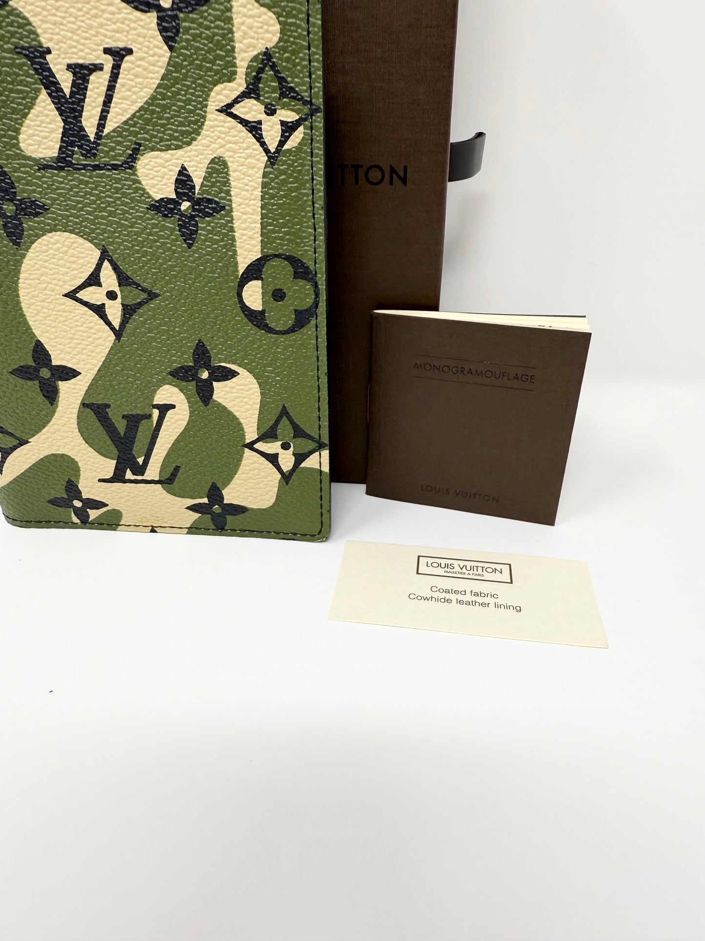 Louis Vuitton Takashi Murakami Monogramouflage Passport Holder