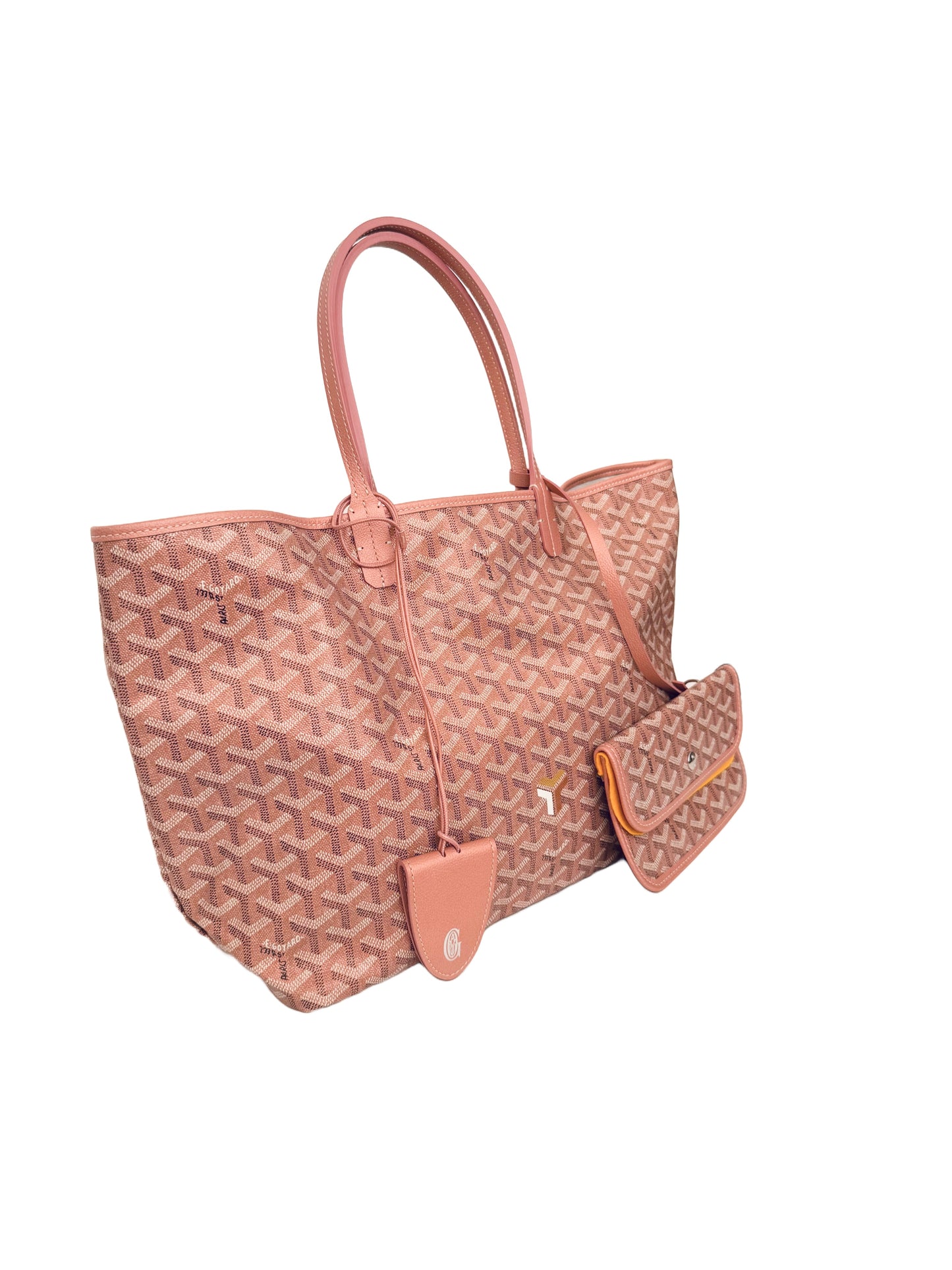 Goyard Saint Louis PM Tote Bag Iridescent Pearly Pink