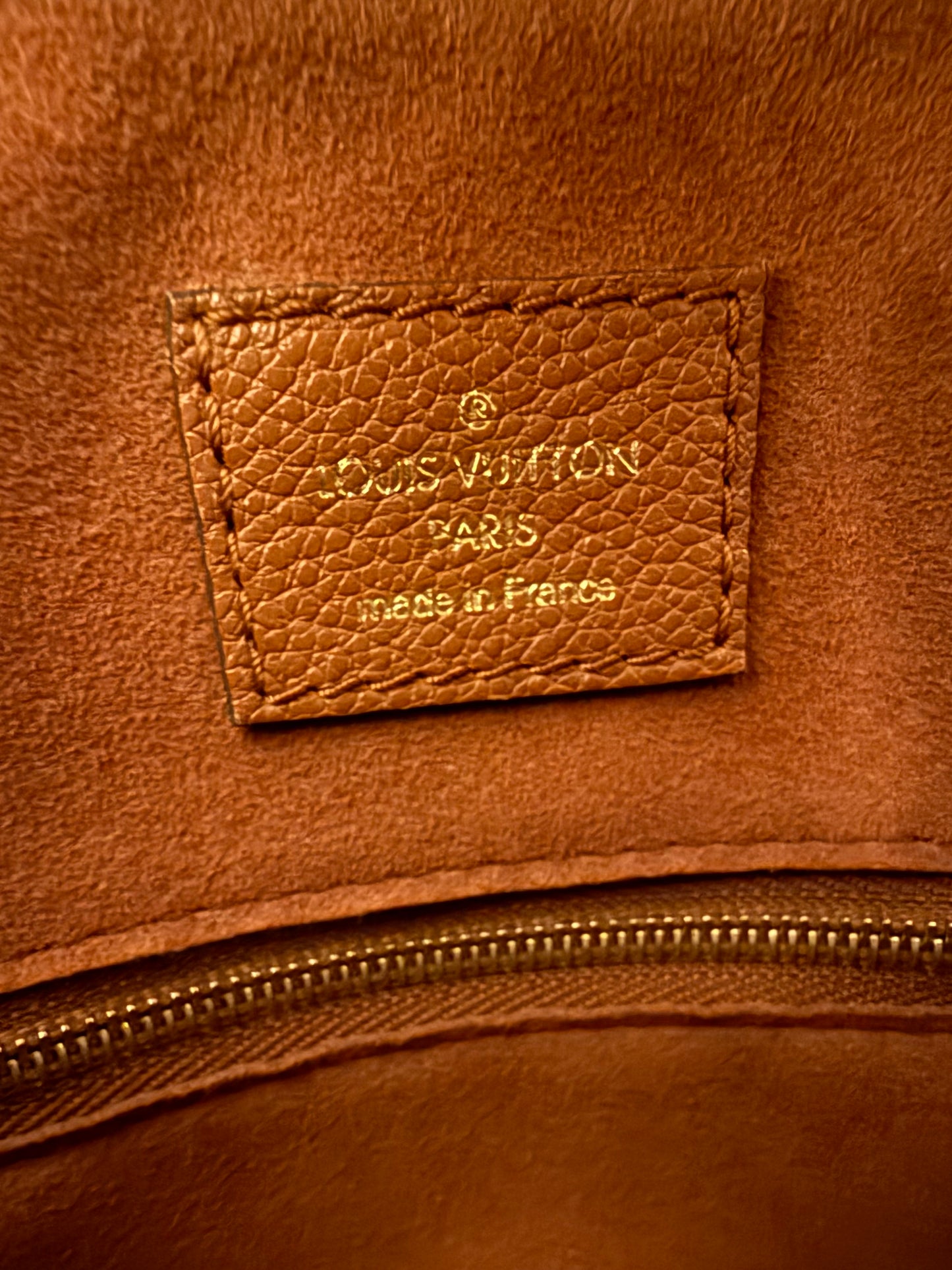 Louis Vuitton Speedy 25 Bandoliere Cognac Brown Handbag Giant Monogram