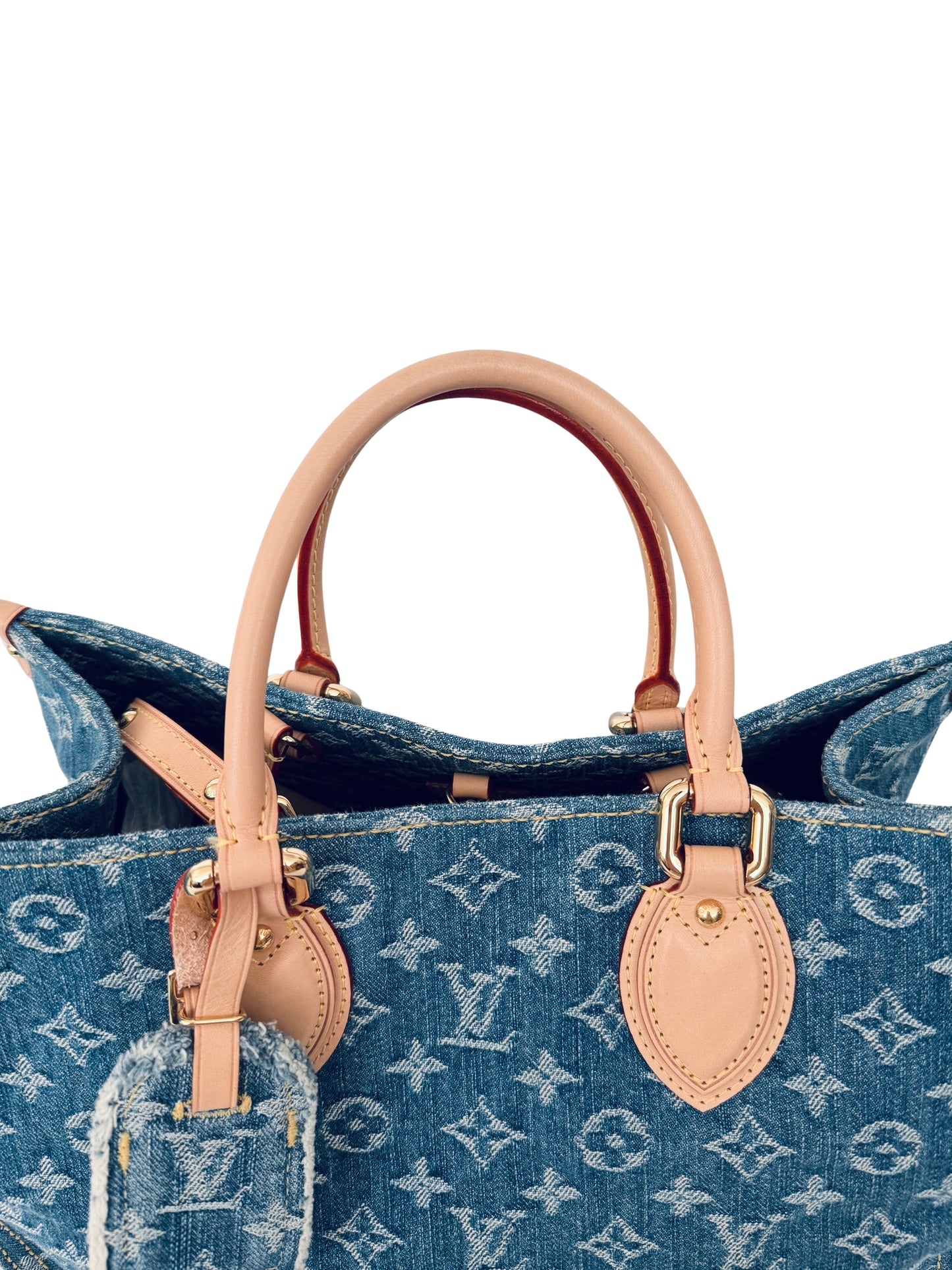 Louis Vuitton OnTheGo MM Monogram Denim Remix
