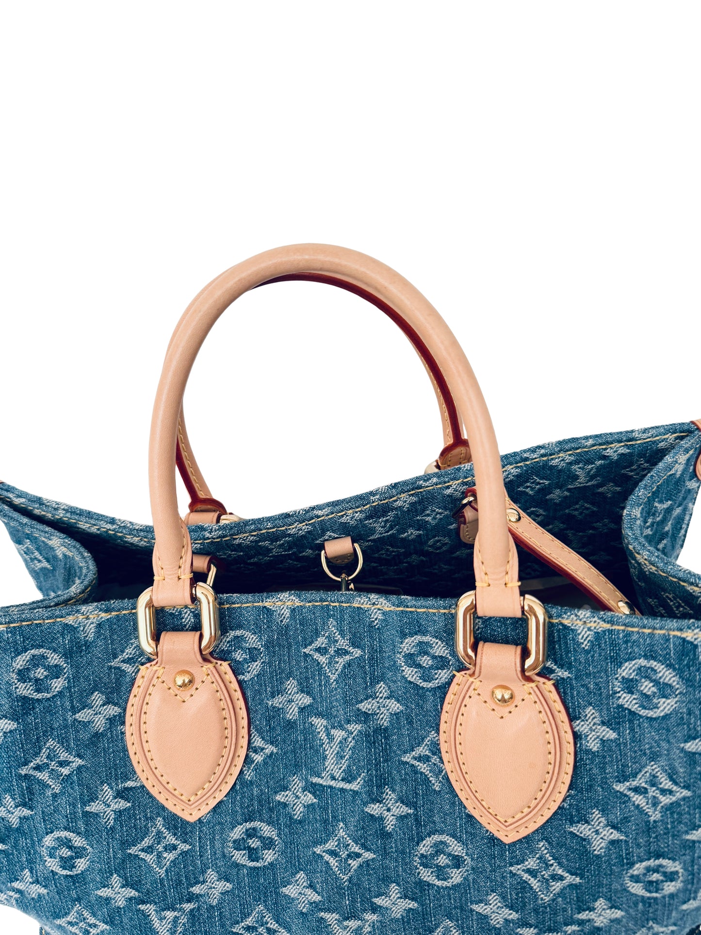Louis Vuitton OnTheGo MM Monogram Denim Remix