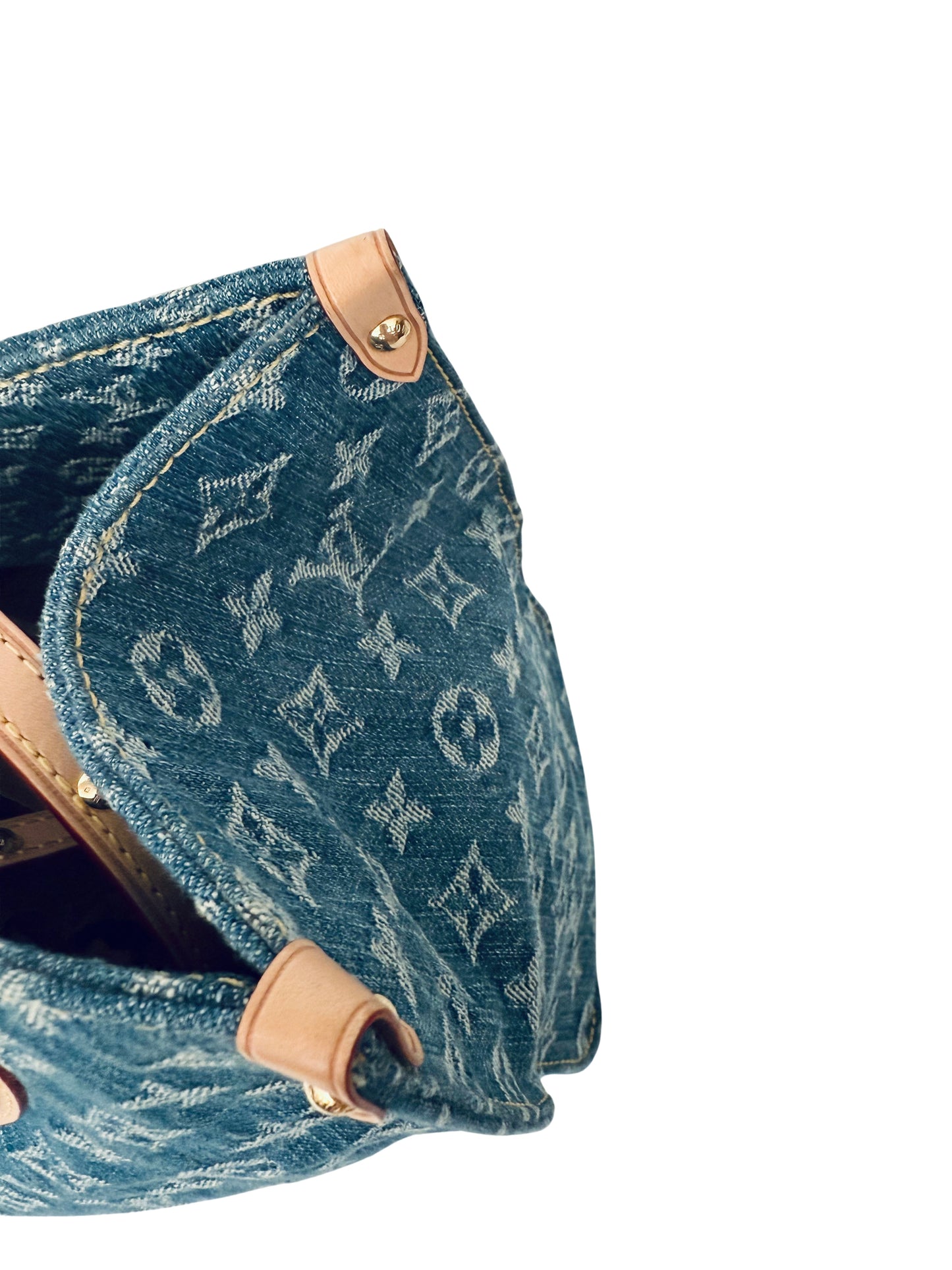 Louis Vuitton OnTheGo MM Monogram Denim Remix