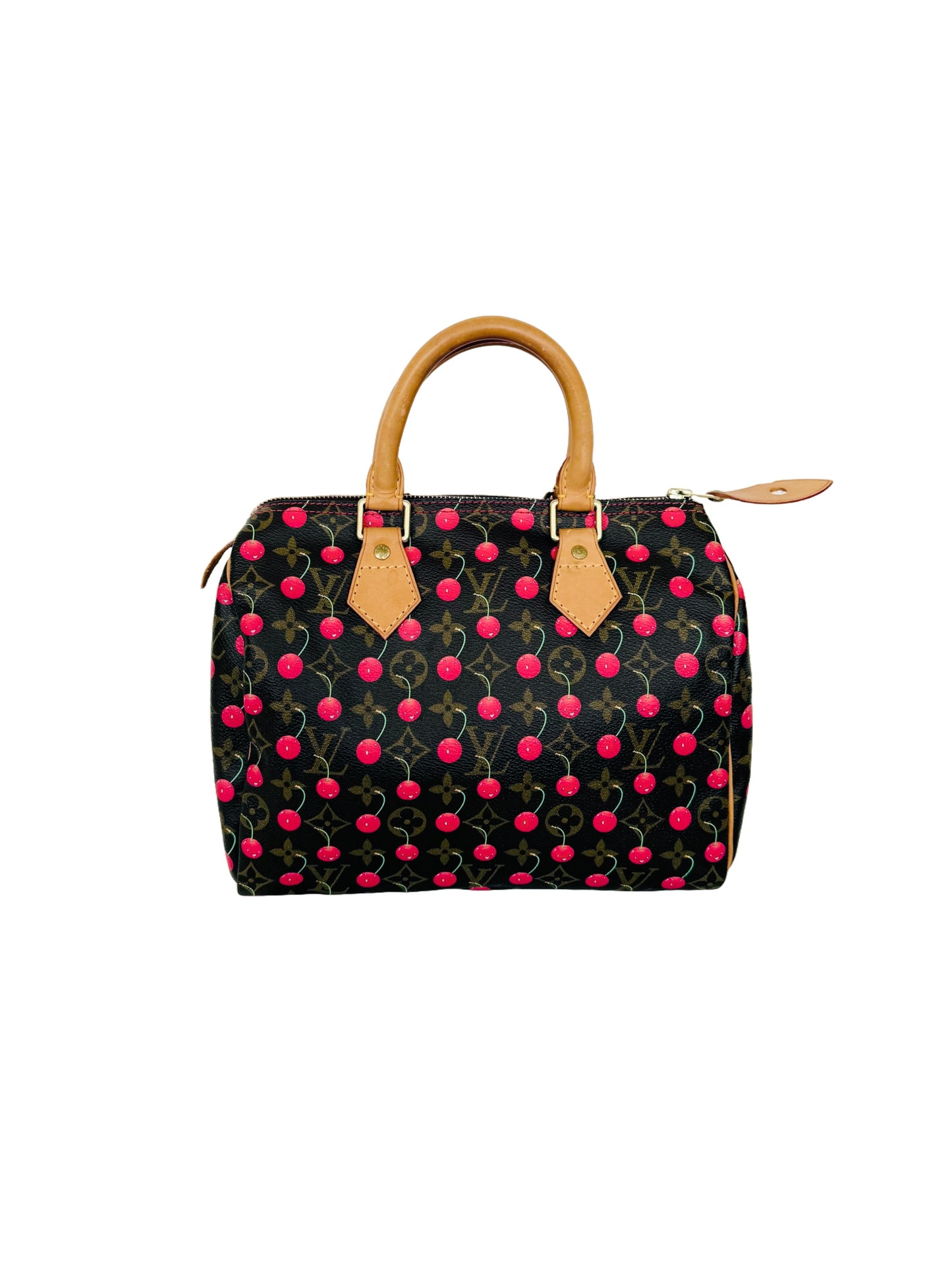 Louis Vuitton Takashi Murakami Monogram Cerises Cherry Speedy 25