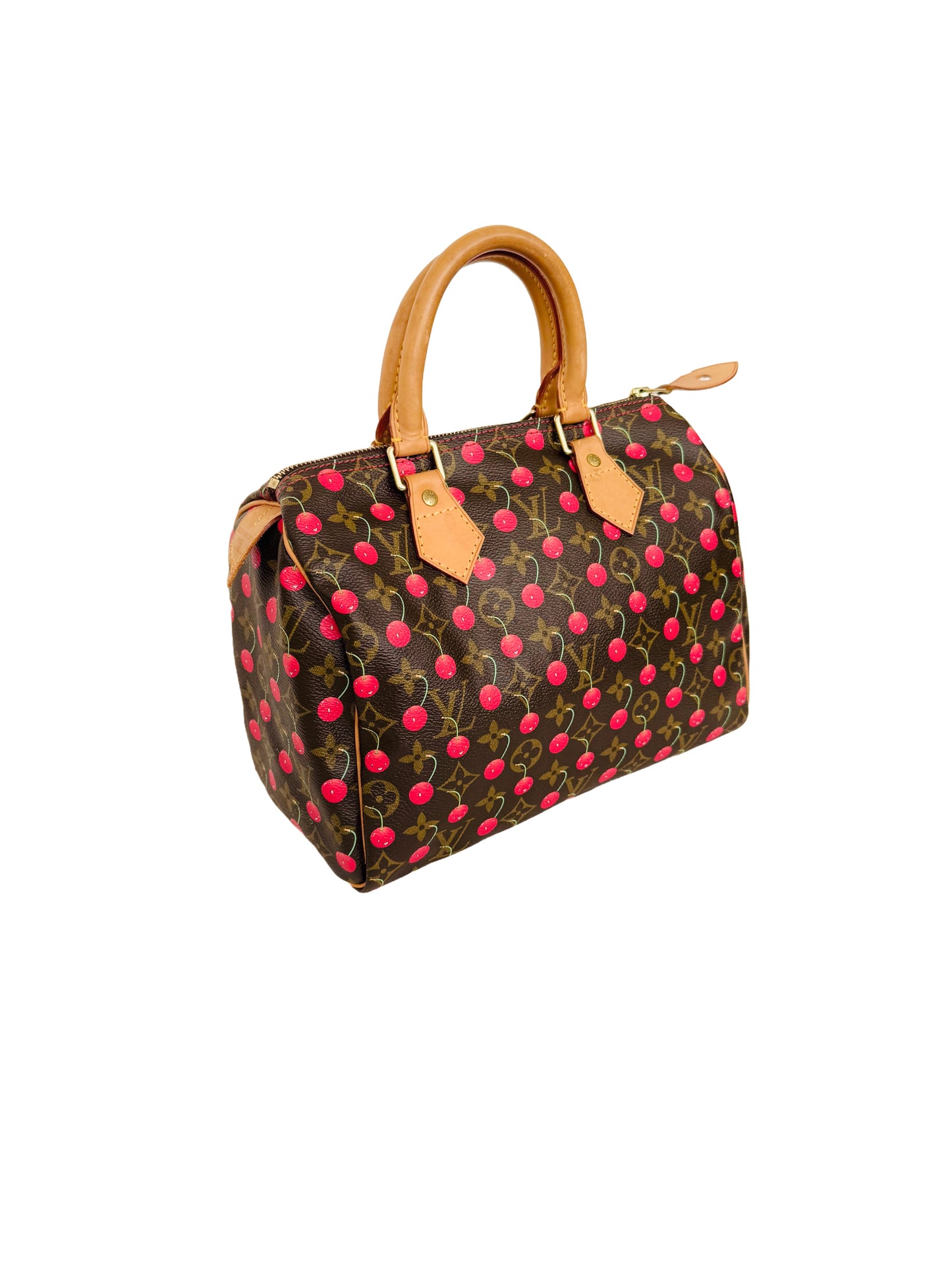 Louis Vuitton Takashi Murakami Monogram Cerises Cherry Speedy 25