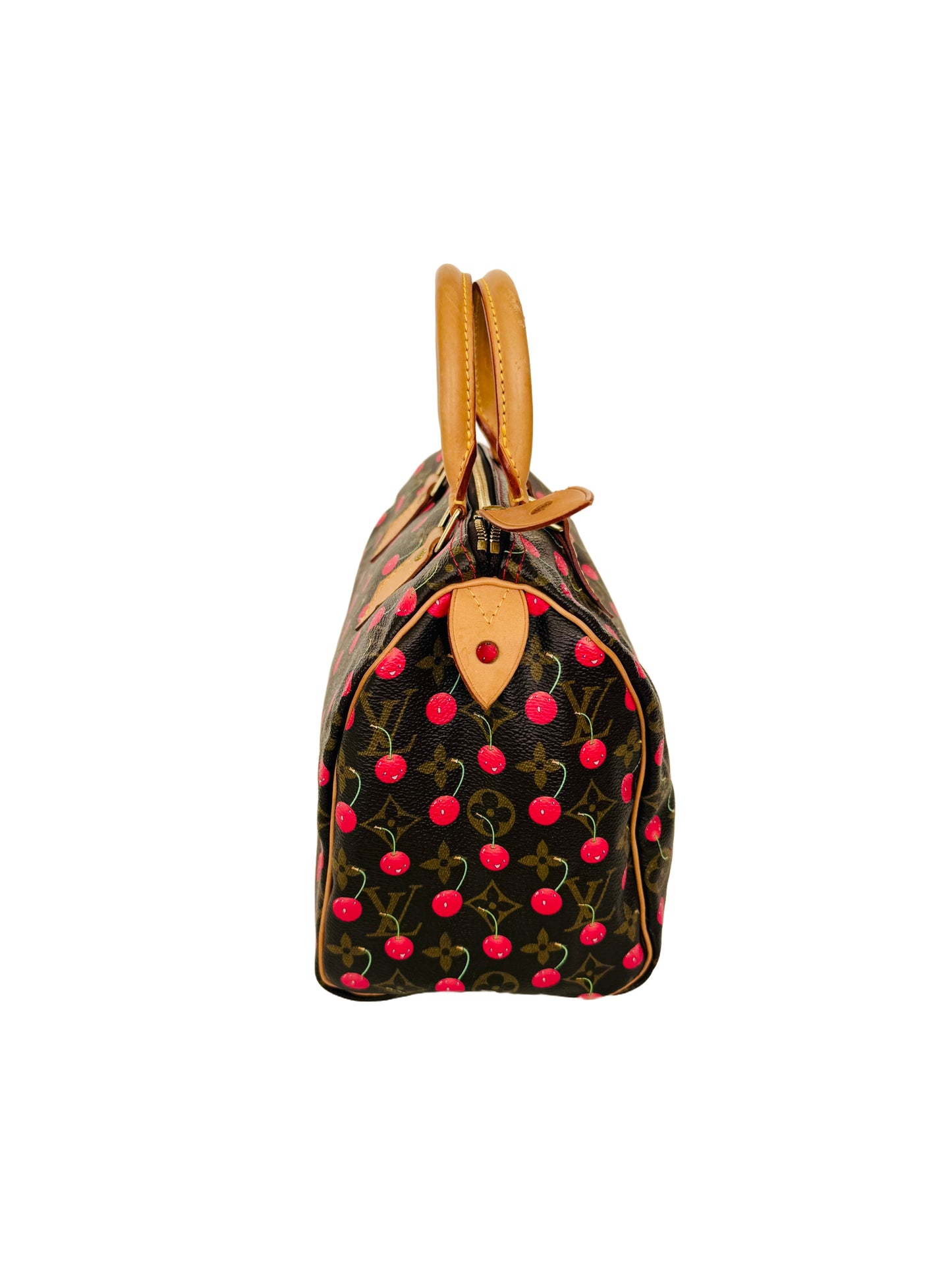 Louis Vuitton Takashi Murakami Monogram Cerises Cherry Speedy 25