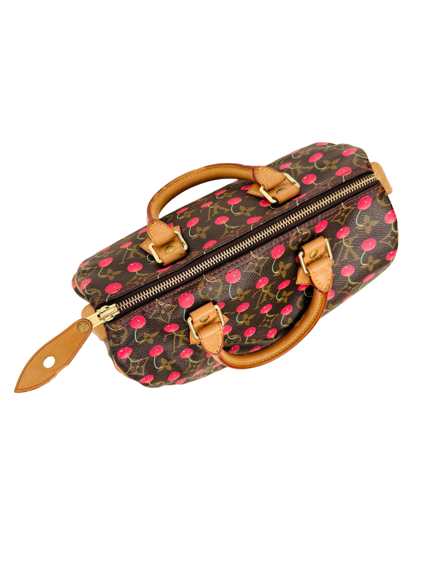 Louis Vuitton Takashi Murakami Monogram Cerises Cherry Speedy 25