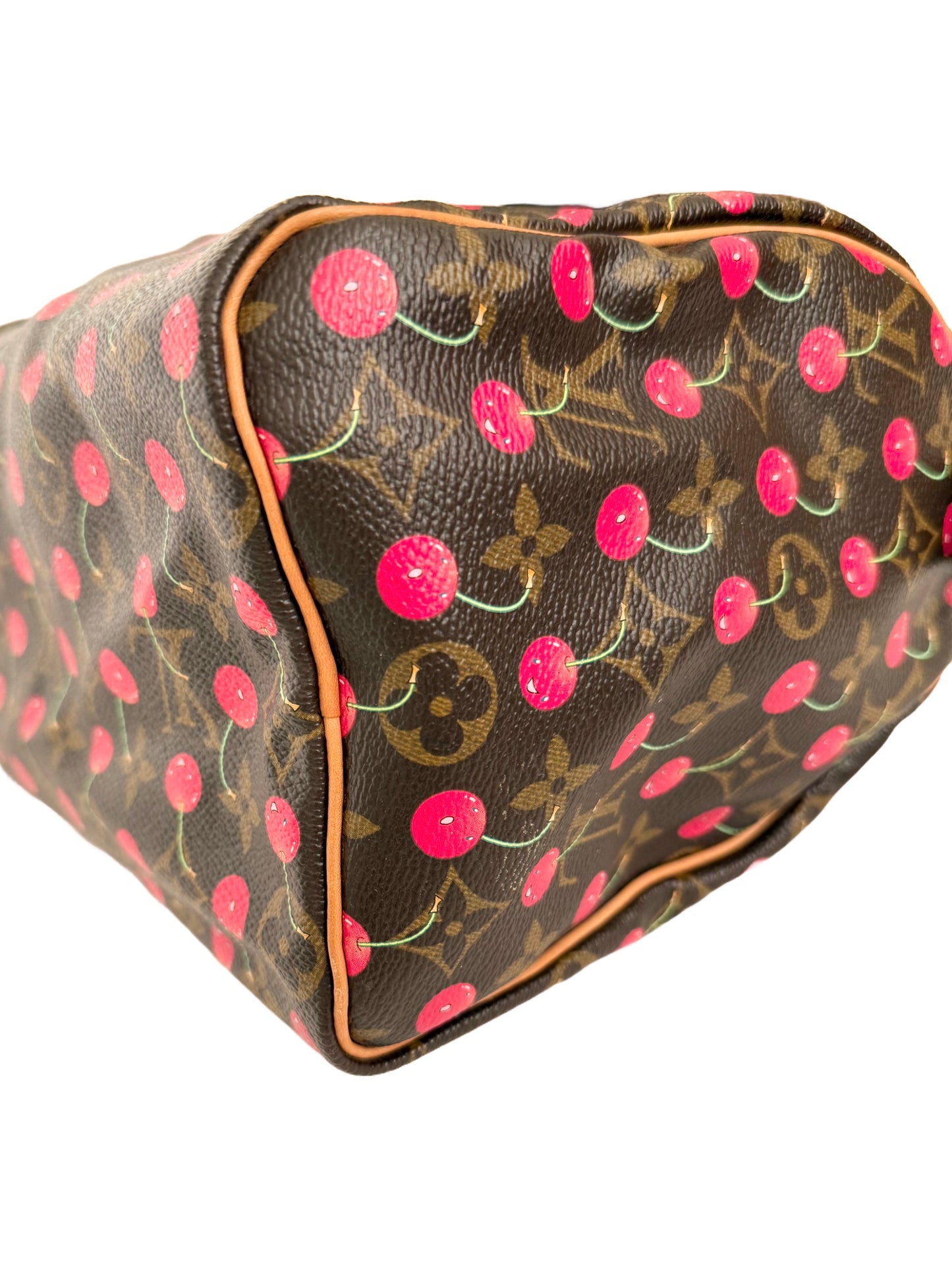 Louis Vuitton Takashi Murakami Monogram Cerises Cherry Speedy 25