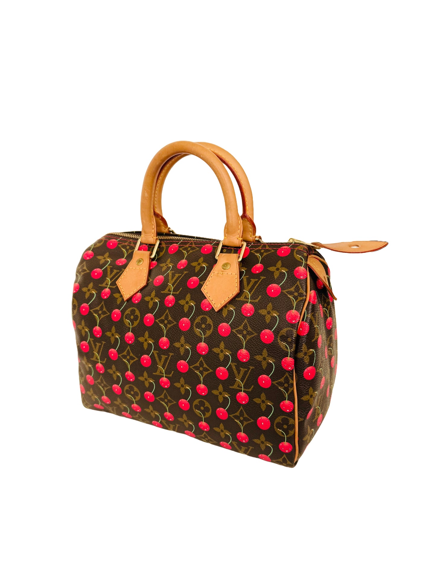 Louis Vuitton Takashi Murakami Monogram Cerises Cherry Speedy 25