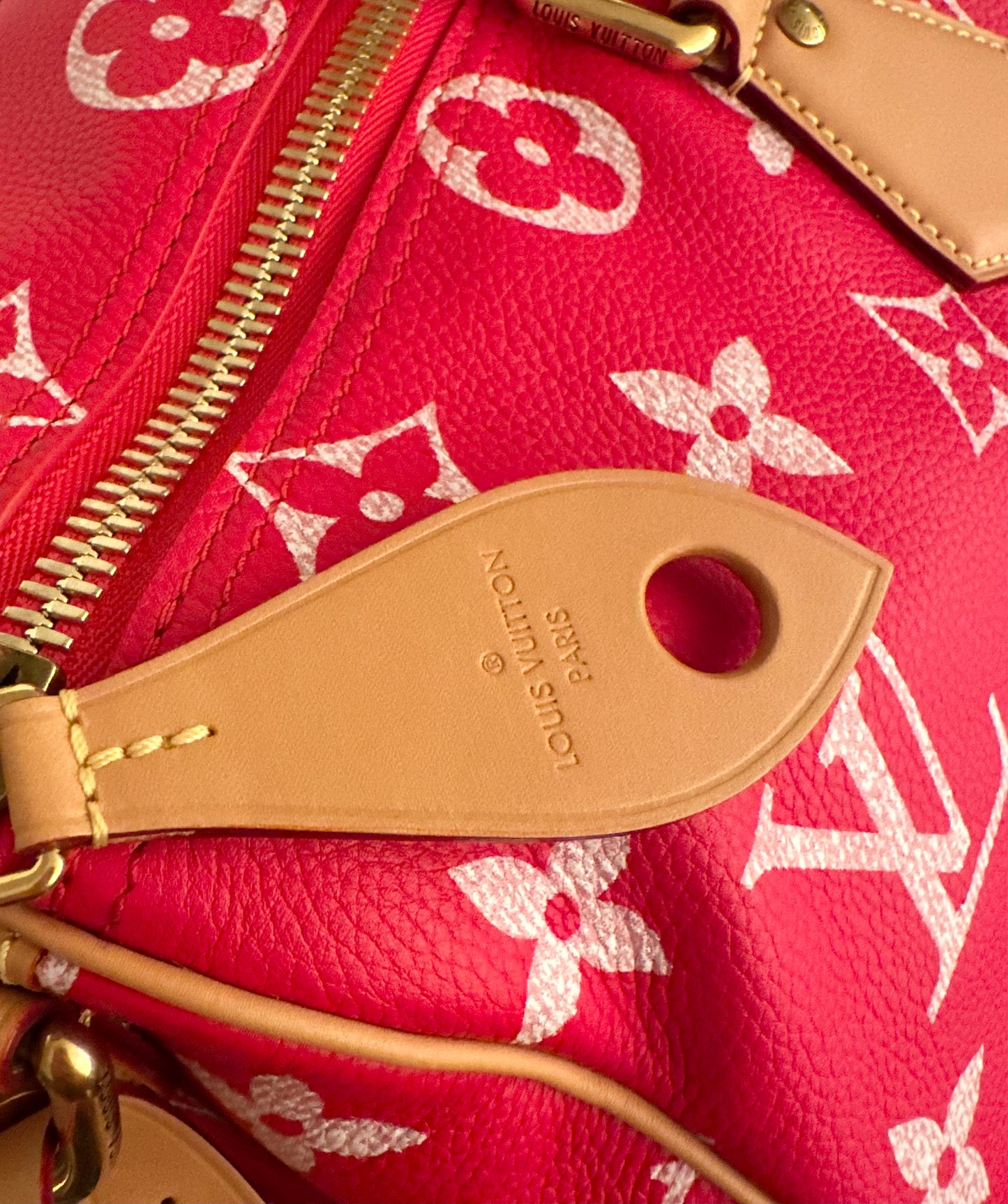 Louis Vuitton x Pharrell Williams Speedy P9 Bandoulière 50 Red Runway Limited