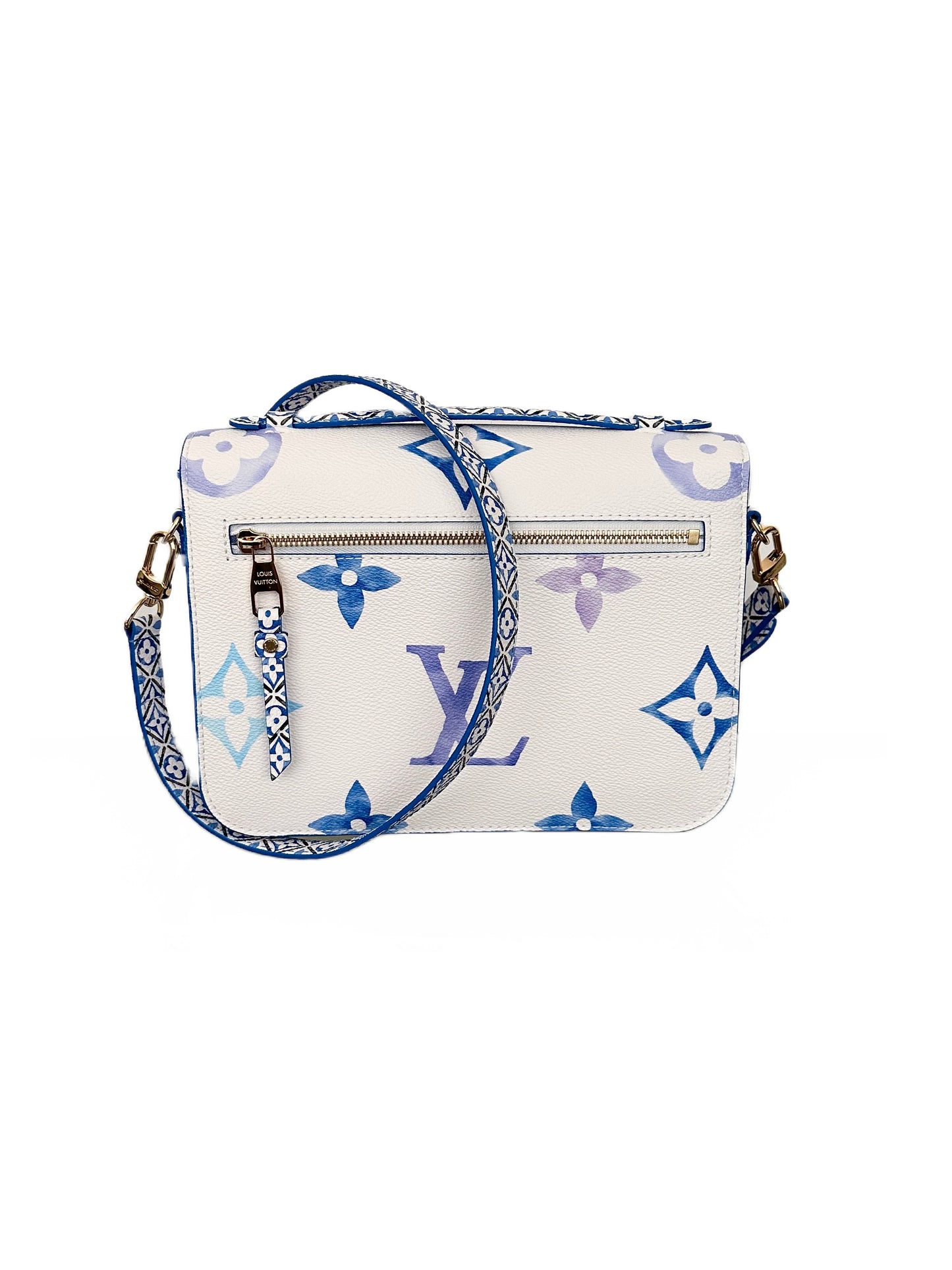 Louis Vuitton By The Pool Pochette Metis MM Blue