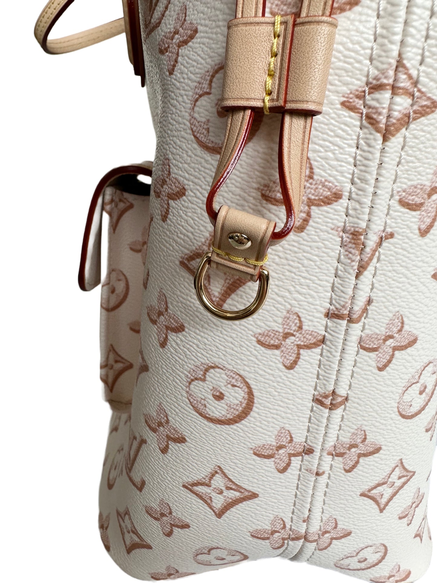 Louis Vuitton Neverfull Tote Fall for You Monogram Canvas MM Beige Clair