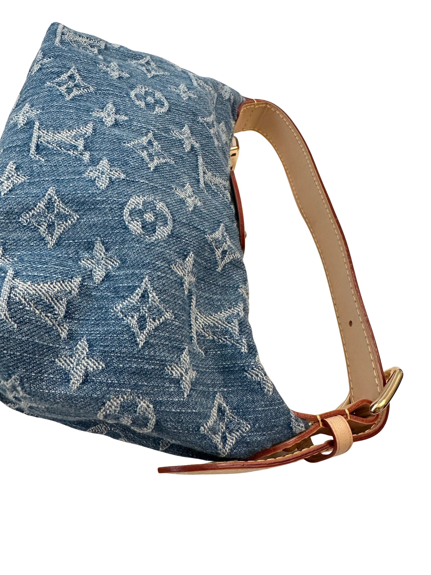 Louis Vuitton Denim Hills Pochette Hobo Shoulder Bag