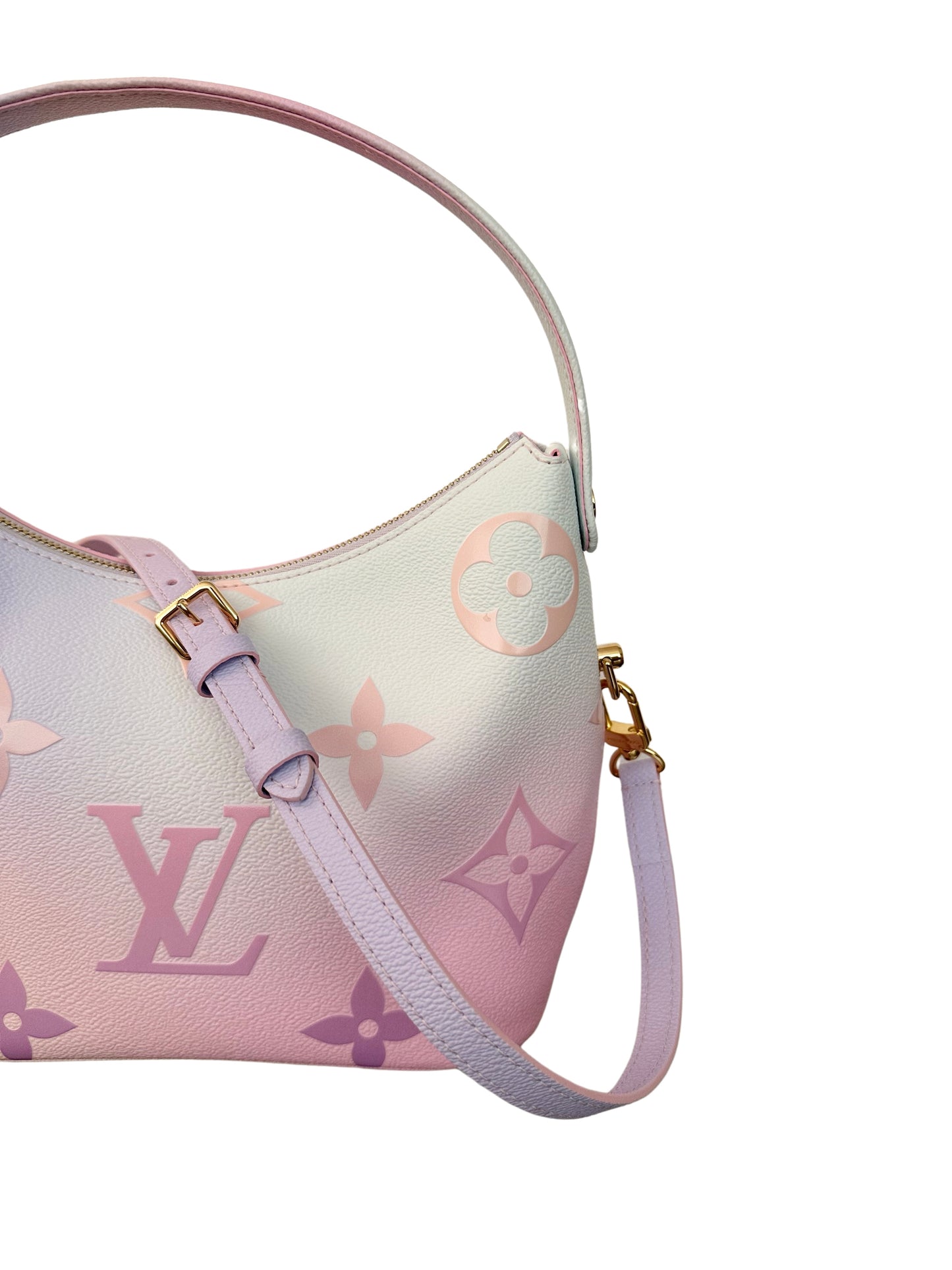 Louis Vuitton Spring In The City Marshmallow Hobo PM Monogram Giant Sunrise Pastel