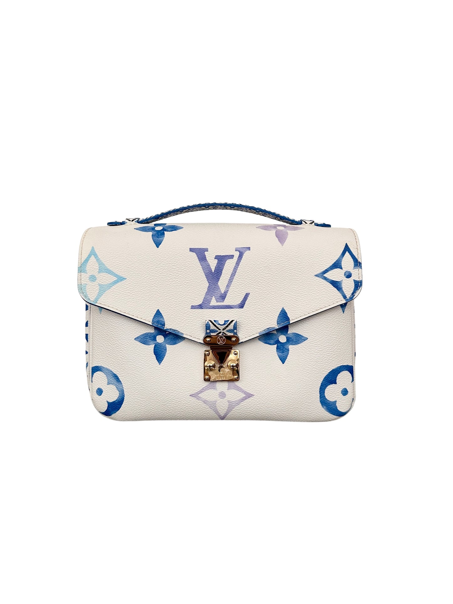 Louis Vuitton By The Pool Pochette Metis MM Watercolor Blue 2023 Limited Edition