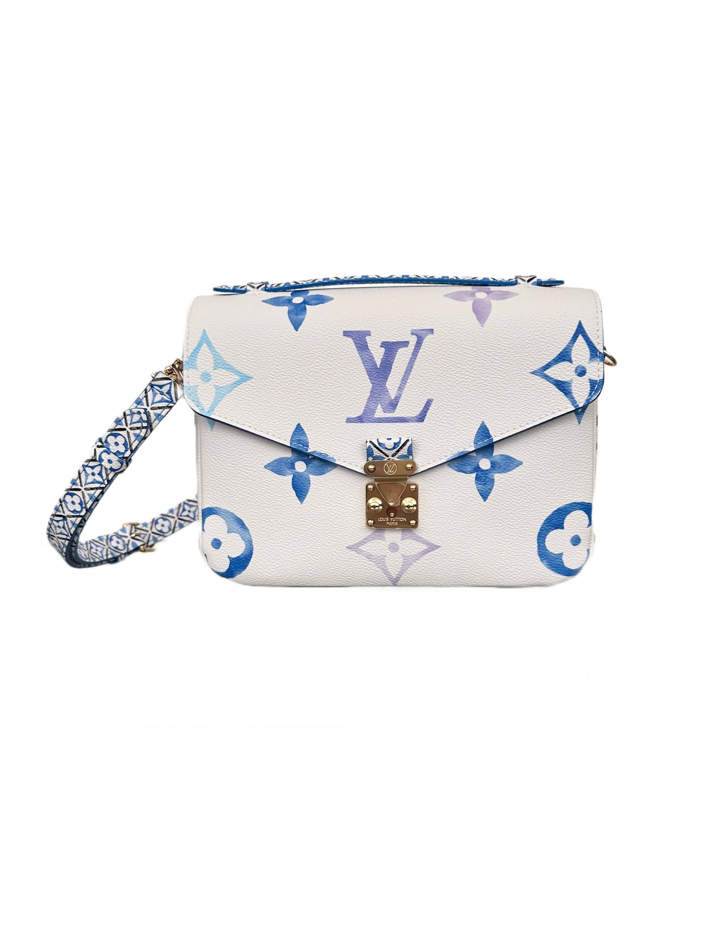 Louis Vuitton By The Pool Pochette Metis MM Blue