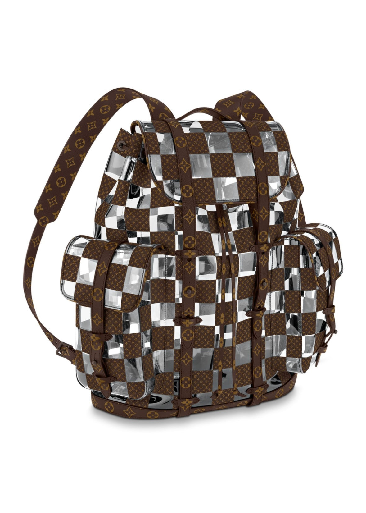 Louis Vuitton Christopher MM Backpack Monogram Chess