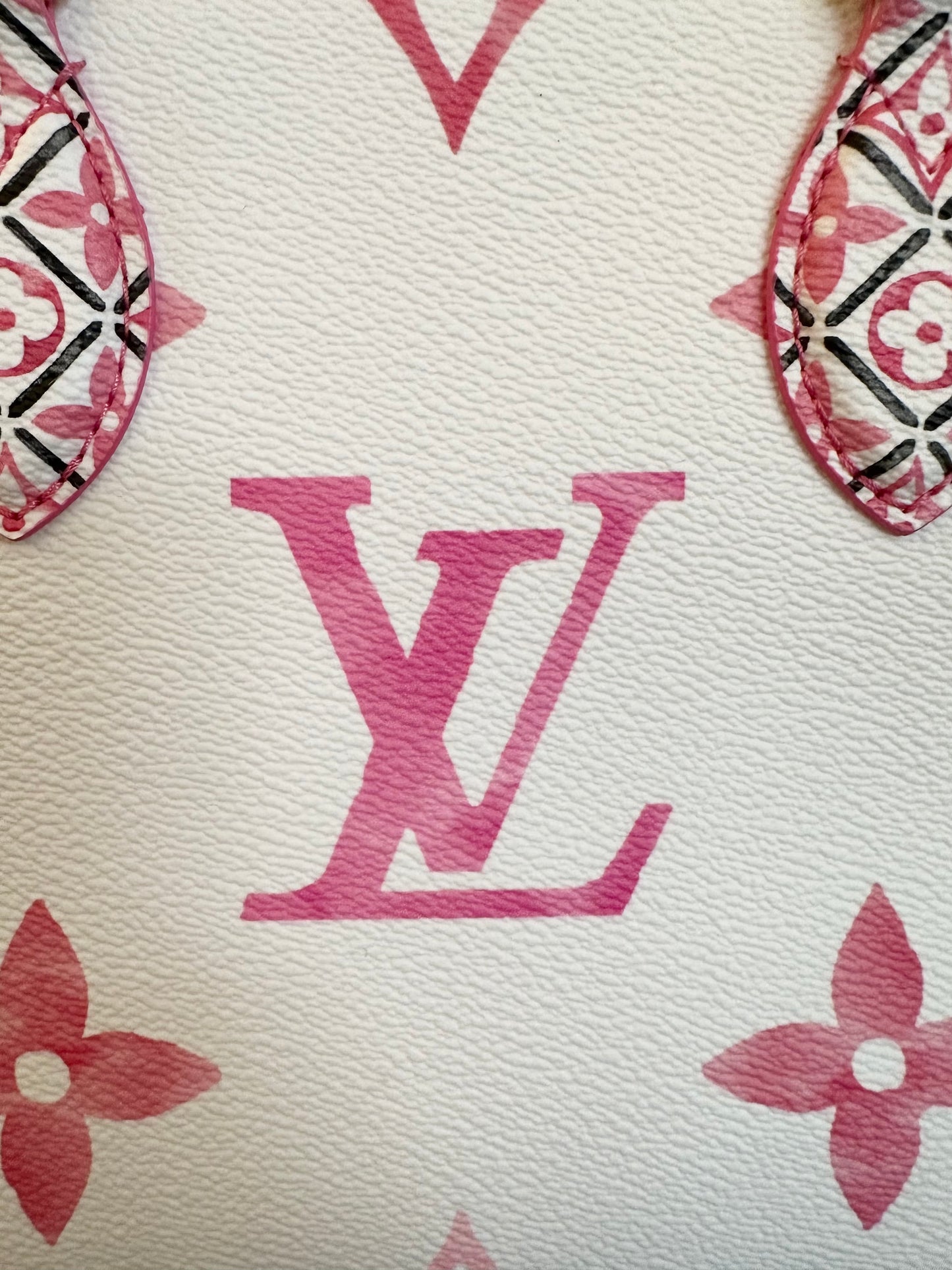 Louis Vuitton OnTheGo PM By The Pool Rose Pink