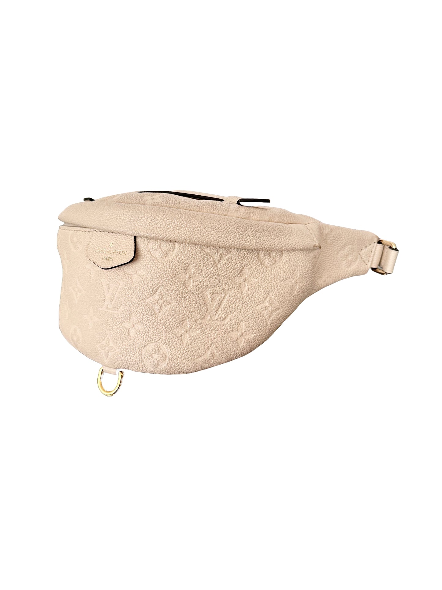 Louis Vuitton Empreinte BumBag Monogram Waist Belt Bag Creme Ivory White Cream