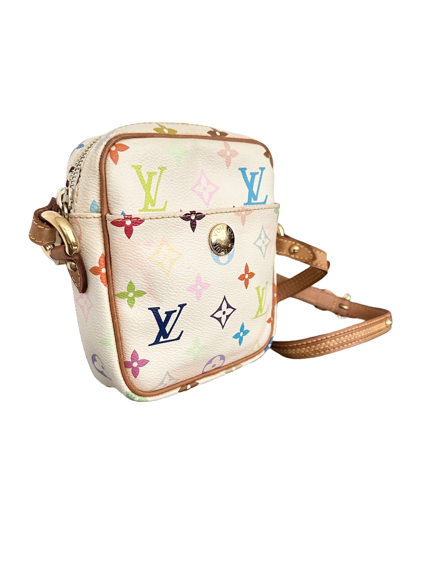 Louis Vuitton Rift Crossbody White Multicolor Takashi Murakami