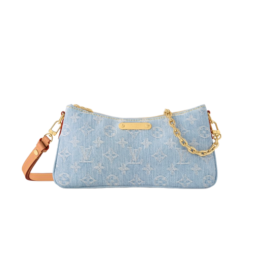 Louis Vuitton Liv Pochette Monogram Denim Sky Blue