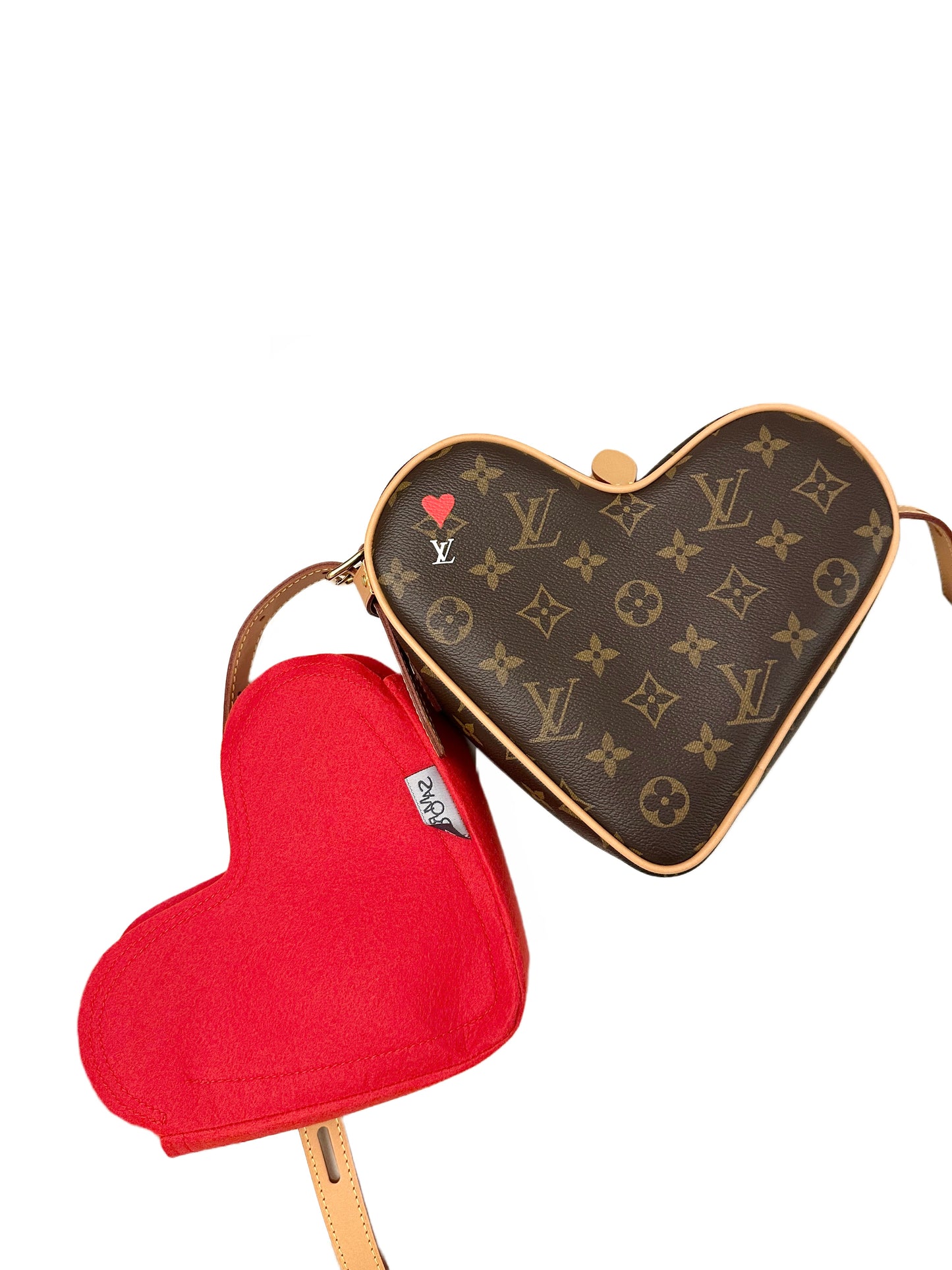 Louis Vuitton Sac Coeur Monogram Game On Shoulder Heart Bag