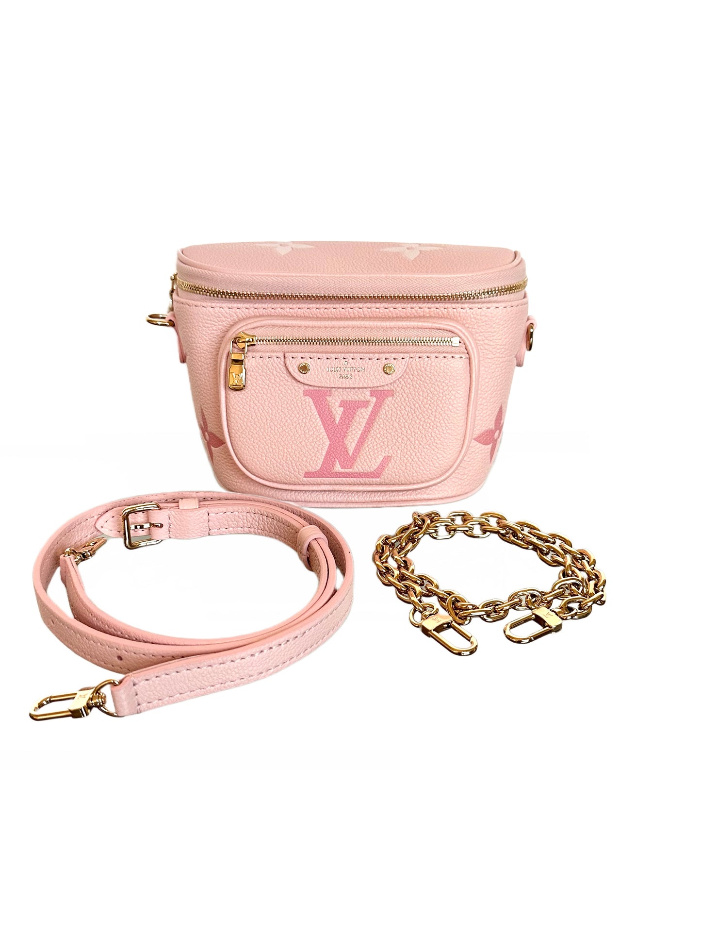 Louis Vuitton Mini Bumbag Gradient Pink Monogram