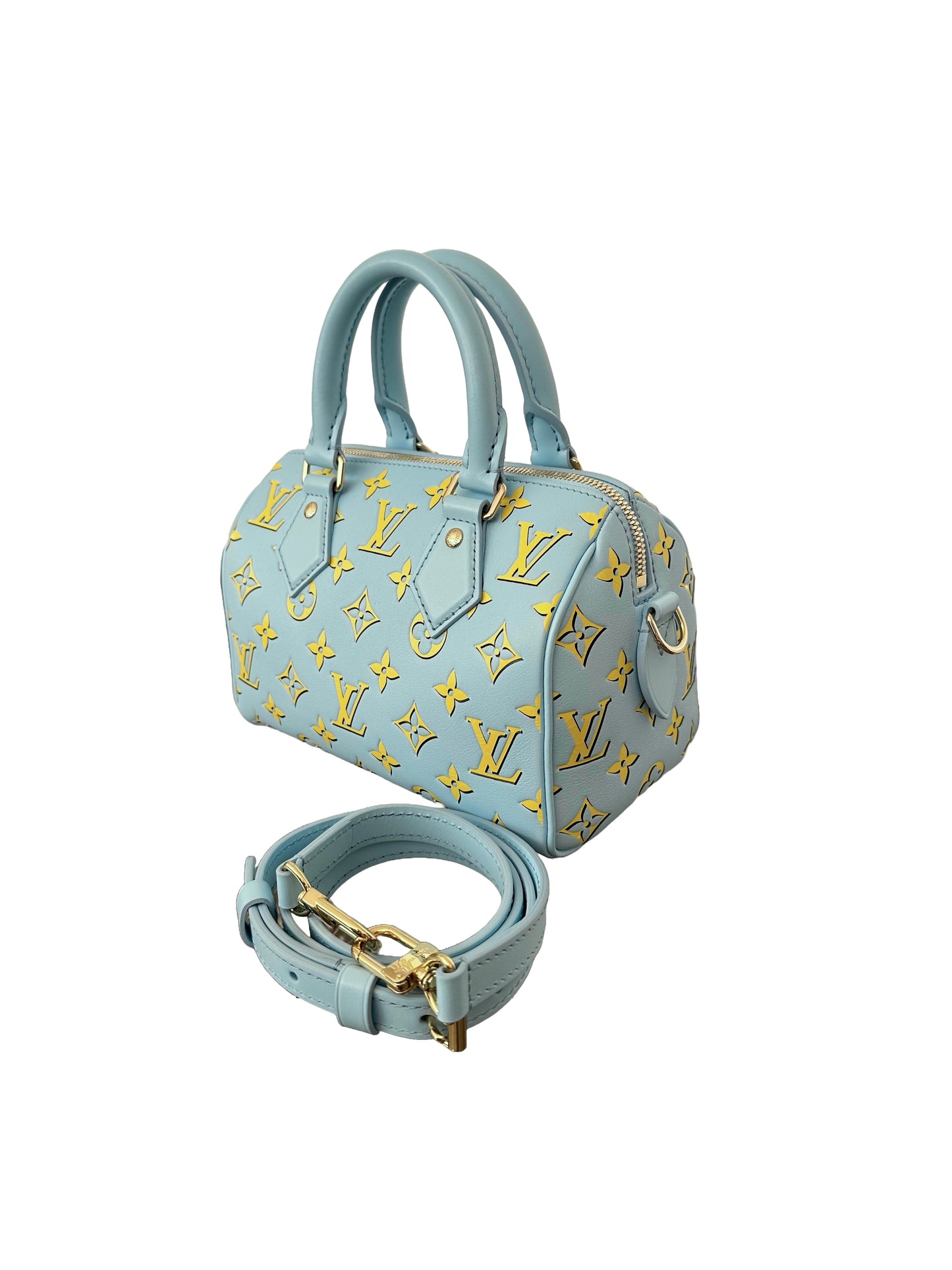 Louis Vuitton Speedy 20 Baby Blue