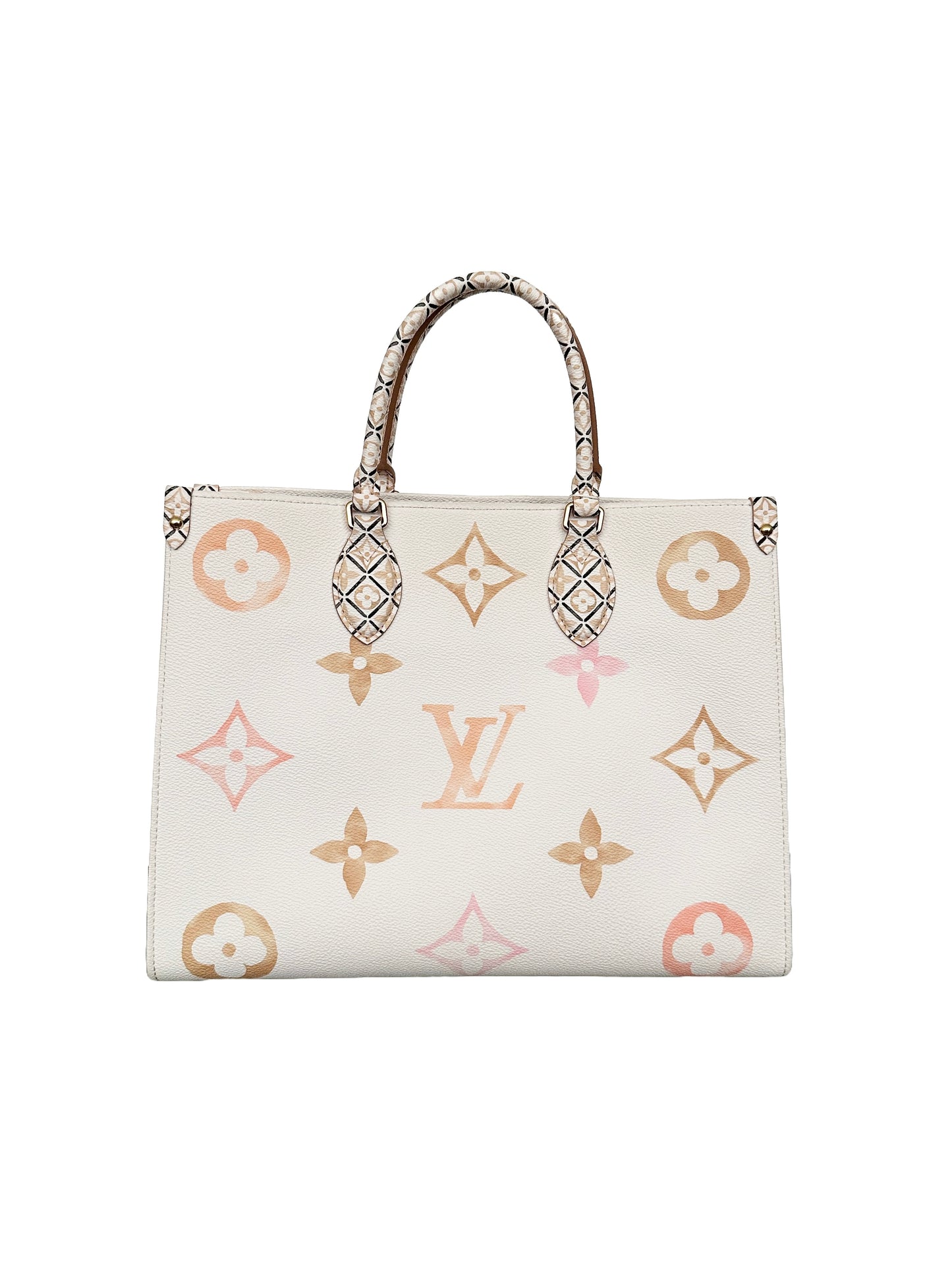 Louis Vuitton By the Pool OnTheGo MM Beige Monogram Giant Watercolor