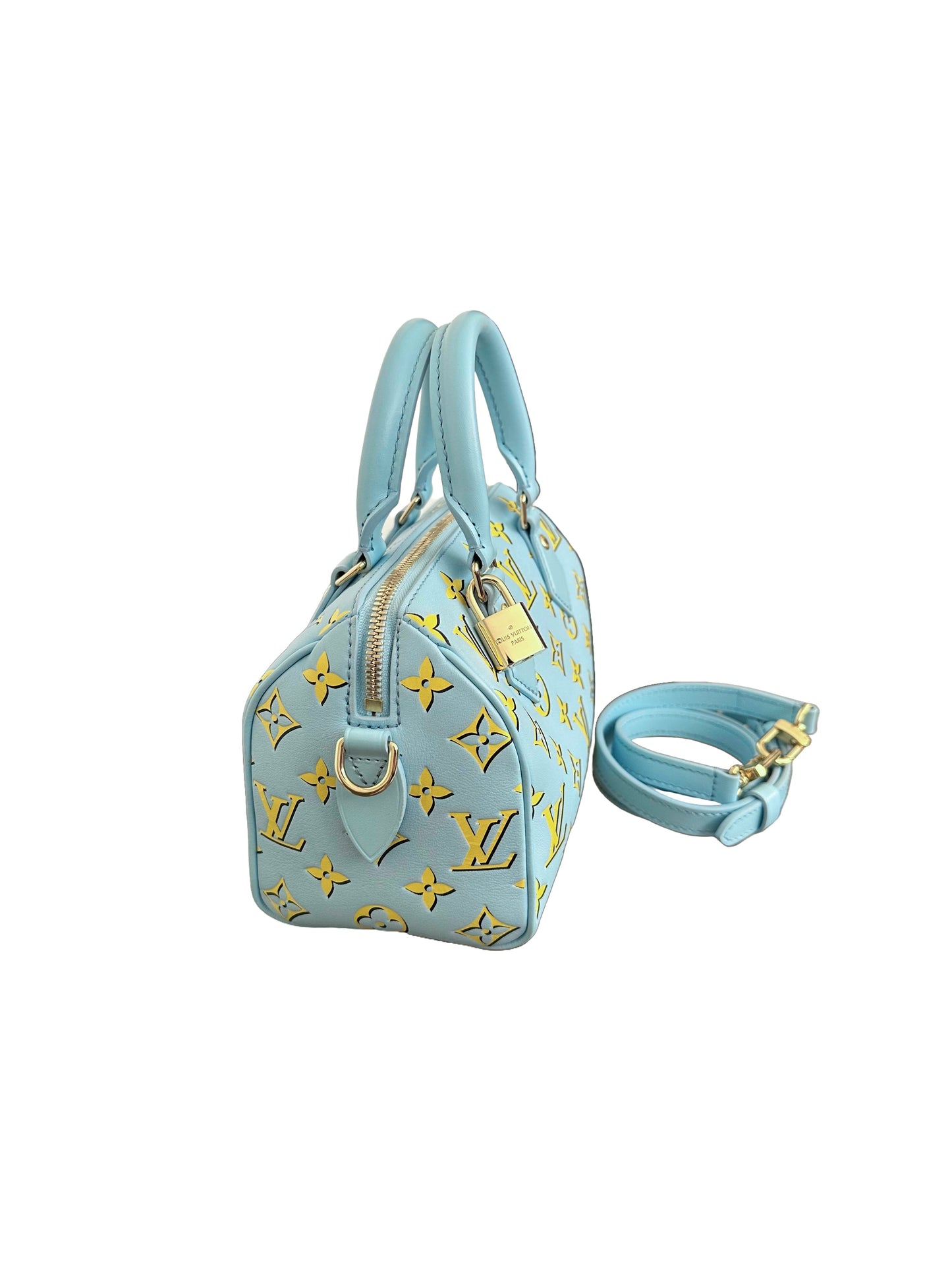 Louis Vuitton Speedy 20 Baby Blue