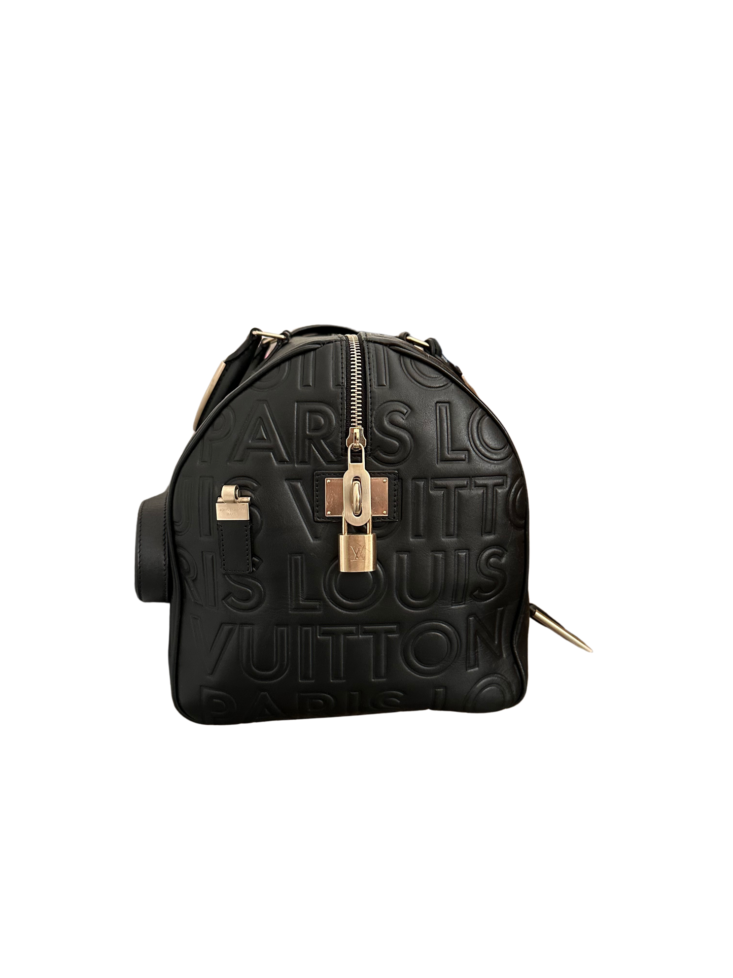 Louis Vuitton Speedy Cube 30 Embossed Black