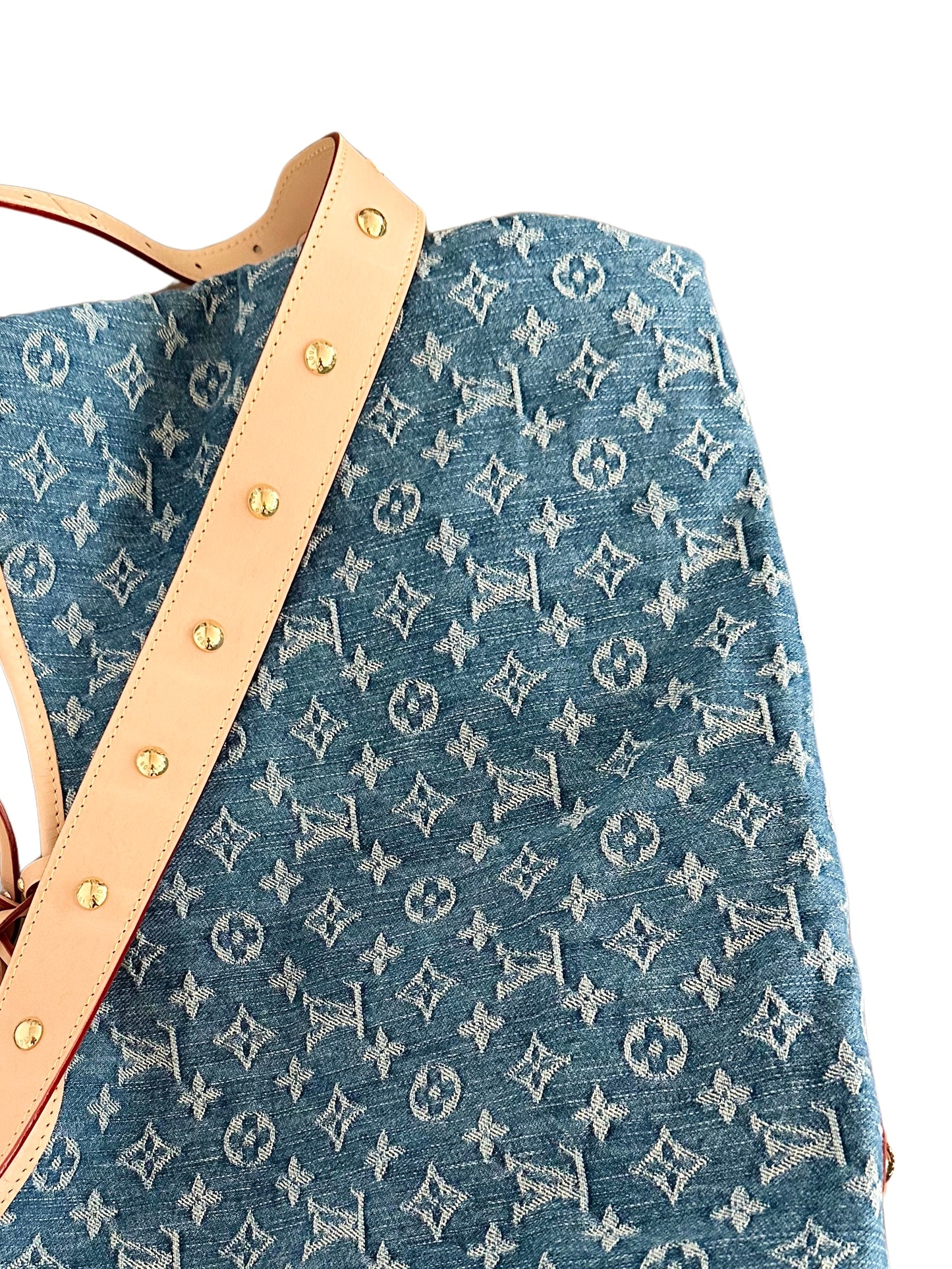 Louis Vuitton CarryAll MM Monogram Denim Remix