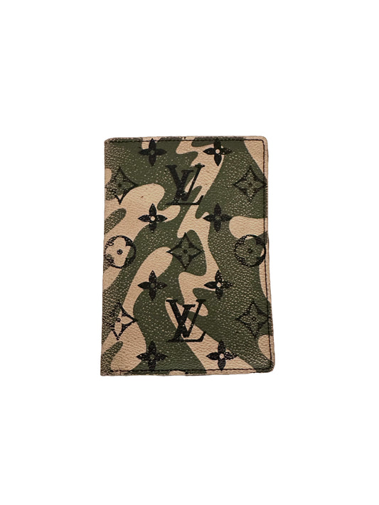 Louis Vuitton Takashi Murakami Monogramouflage Passport Holder