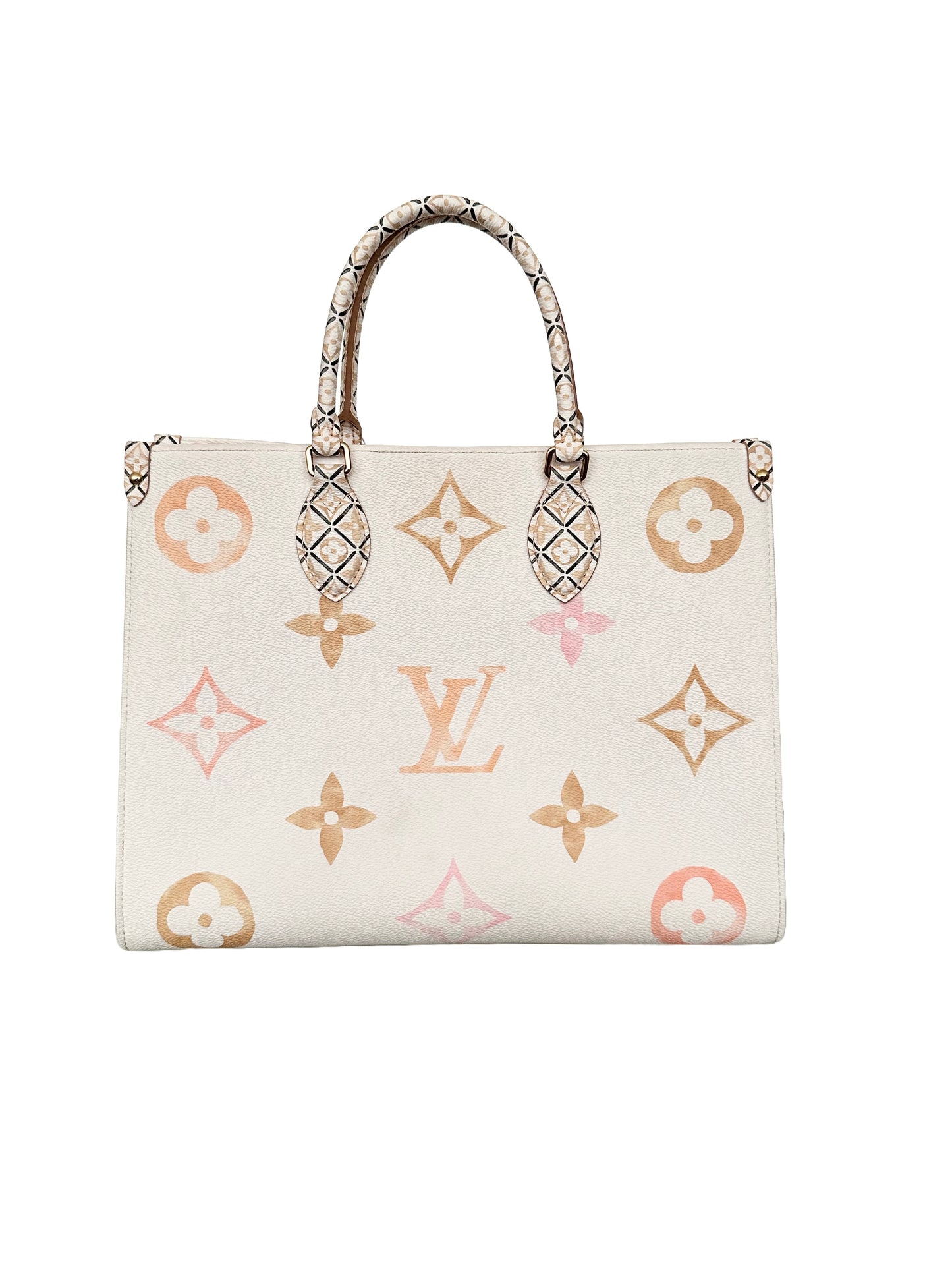 Louis Vuitton By the Pool OnTheGo MM Beige Monogram Giant Watercolor