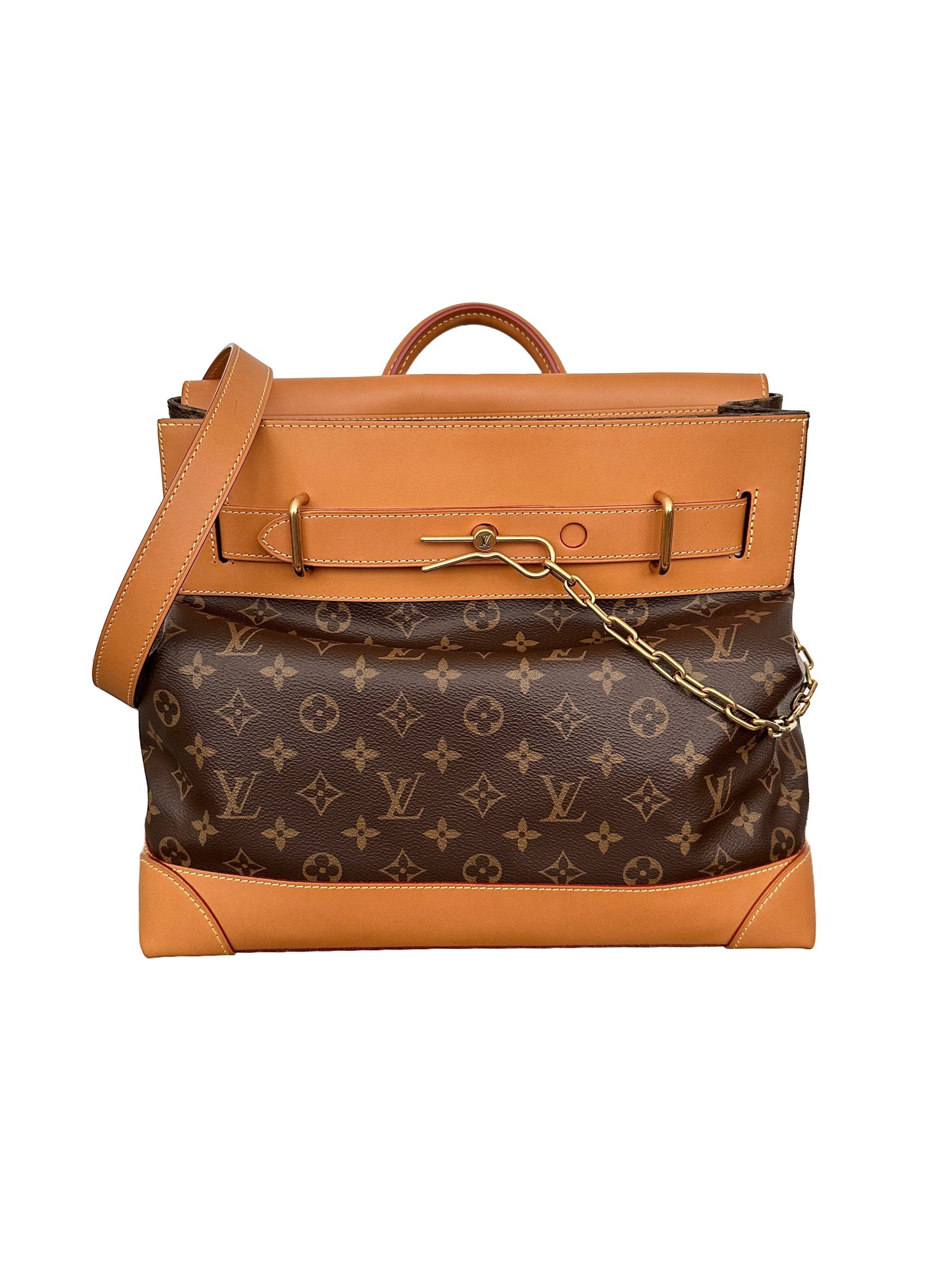 Louis Vuitton Legacy Steamer Bag Monogram Canvas PM Brown