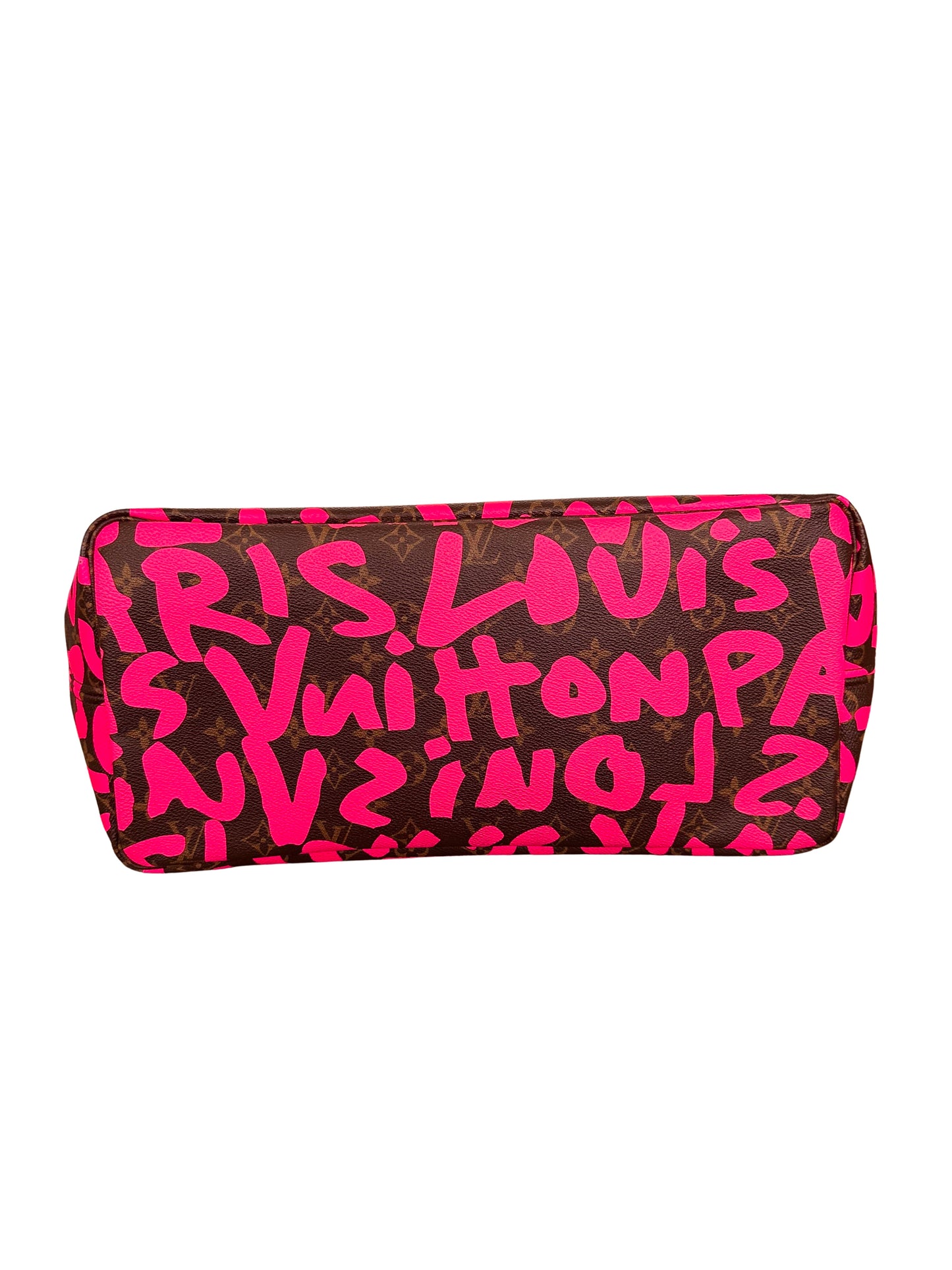 Louis Vuitton Stephen Sprouse Neverfull GM Graffiti Fuchsia Pink Limited Edition