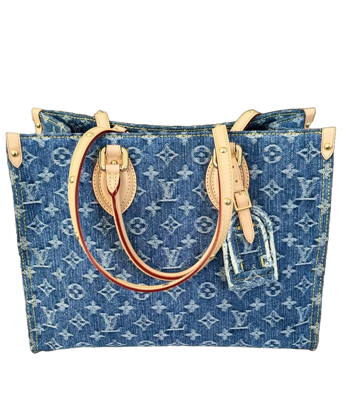 Louis Vuitton OnTheGo MM Monogram Denim Remix