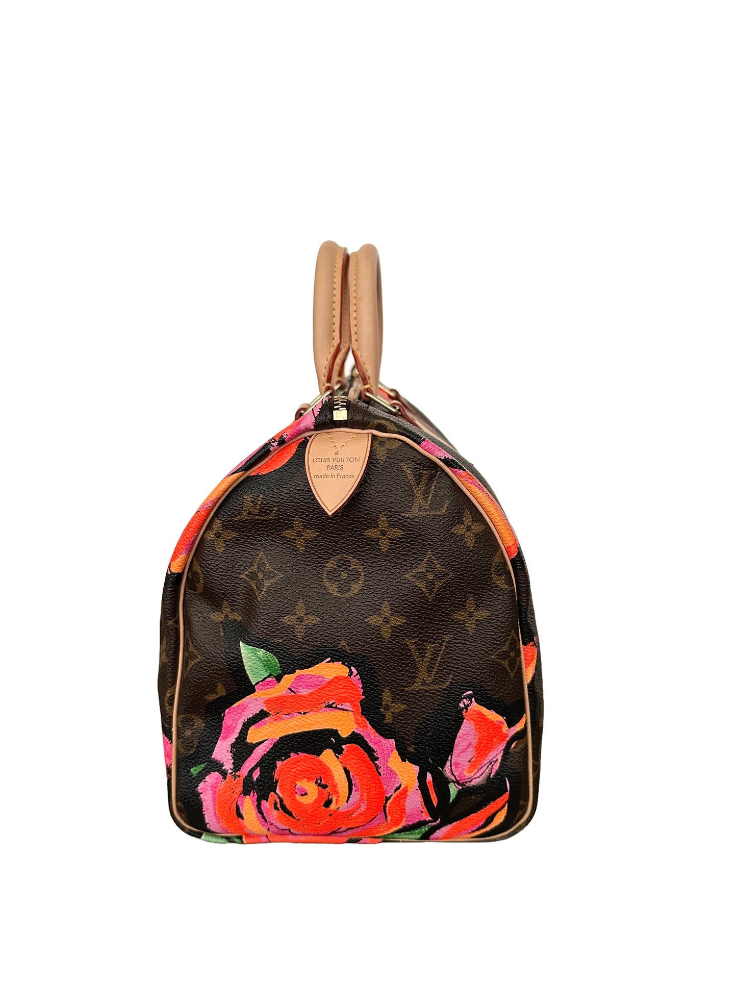 Louis Vuitton Speedy 30 Monogram Stephen Sprouse Roses