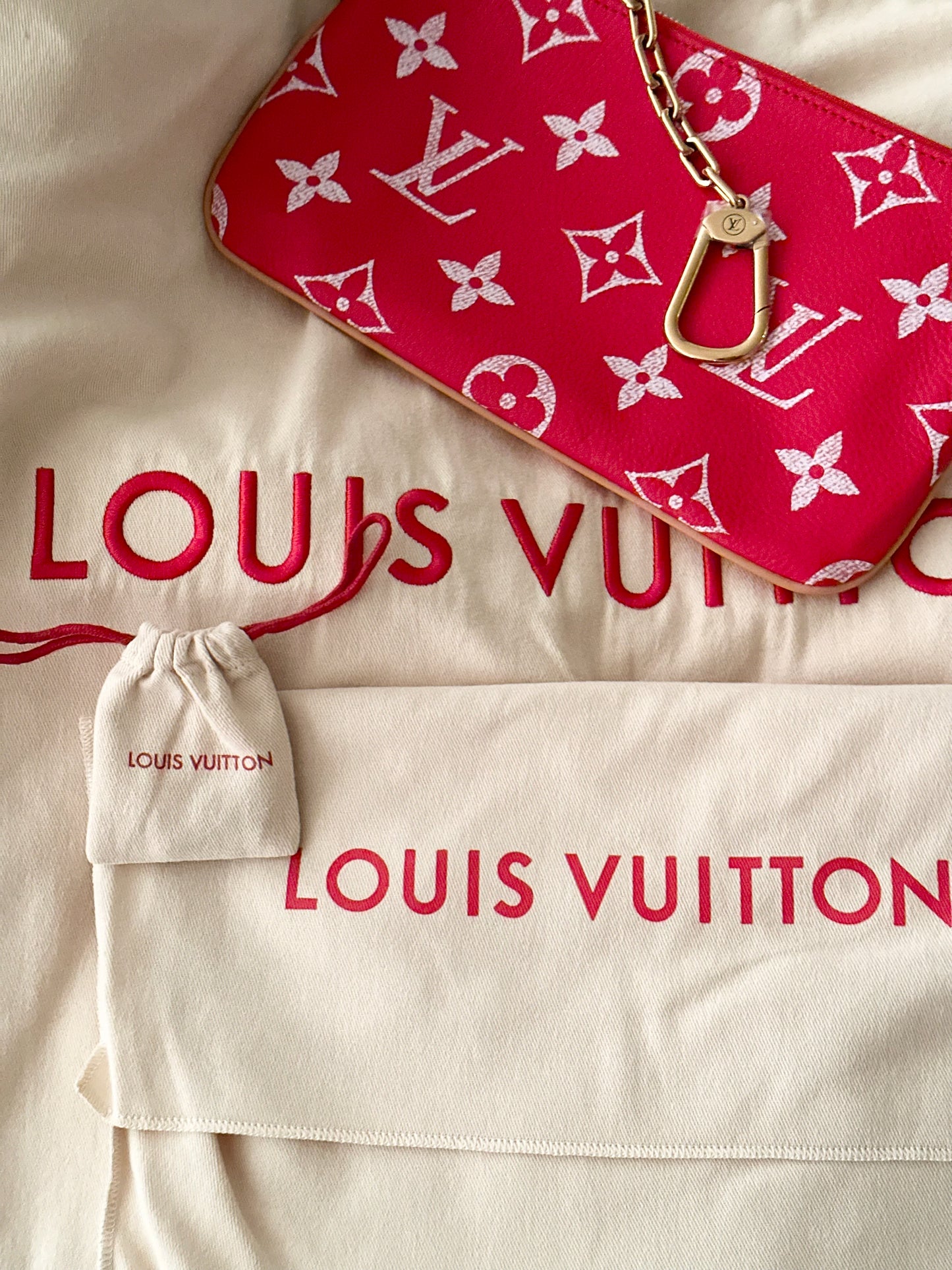 Louis Vuitton x Pharrell Williams Speedy P9 Bandoulière 50 Red Runway Limited