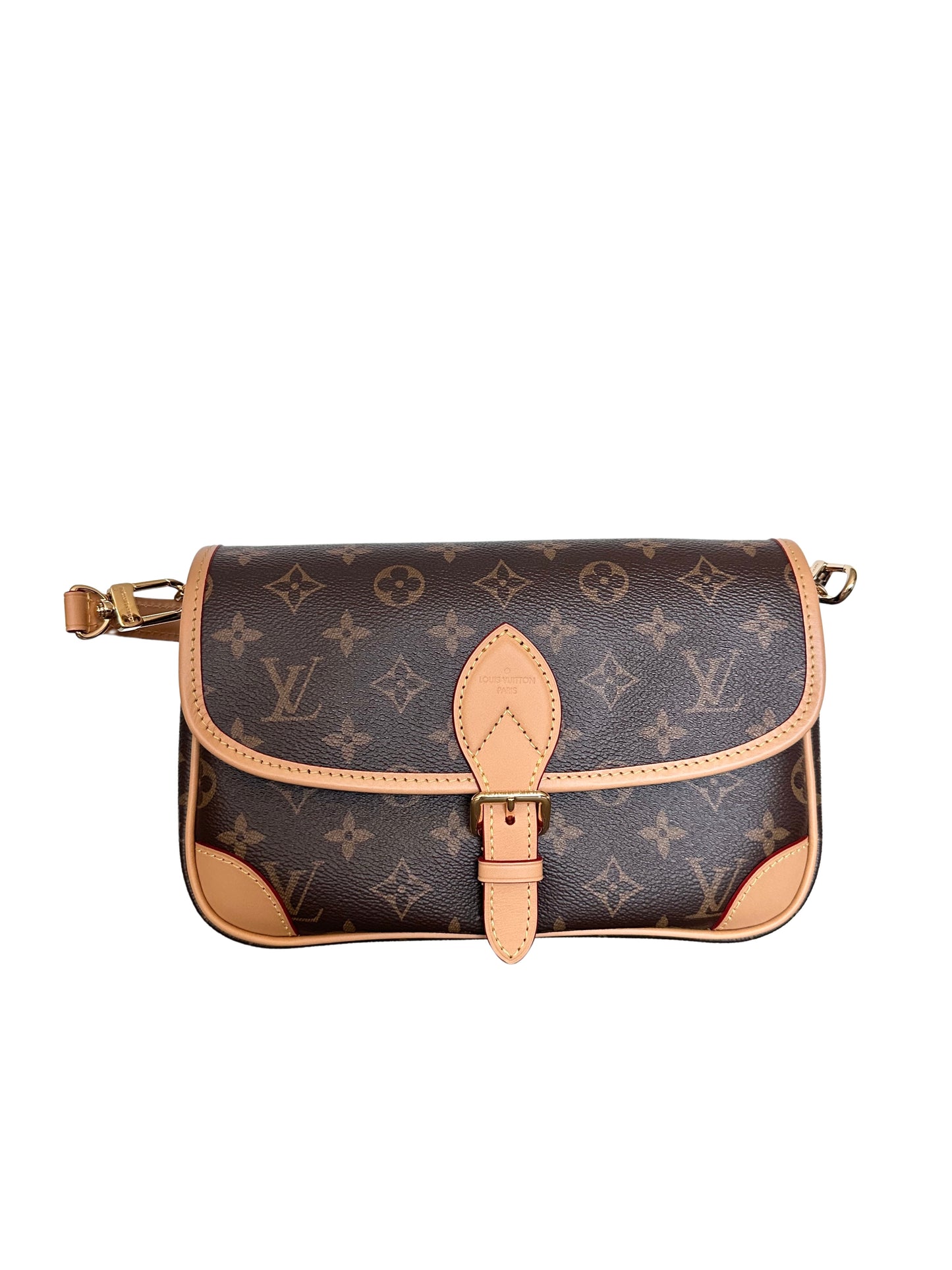 Louis Vuitton Diane Shoulder Bag Monogram Black