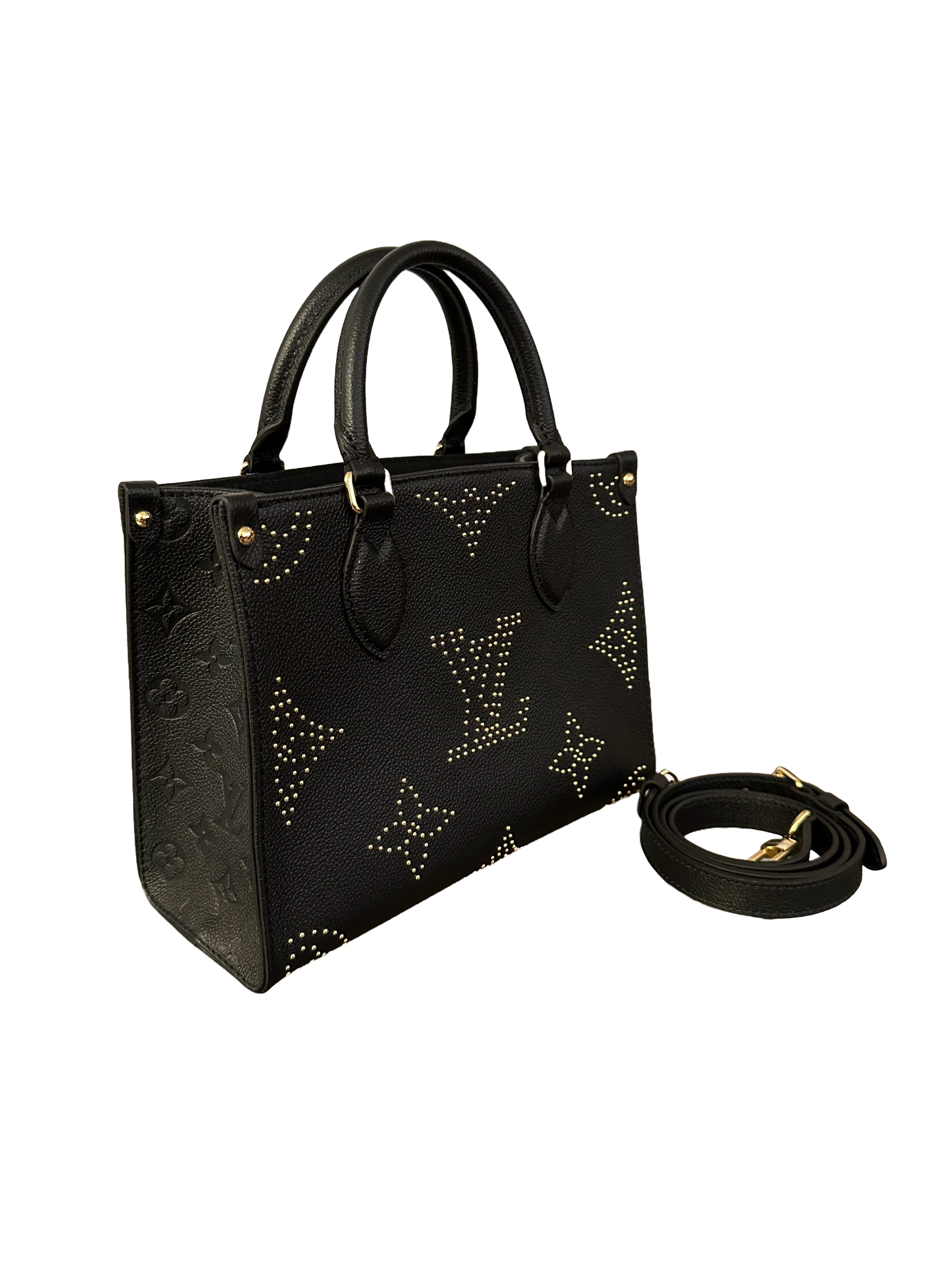 Louis Vuitton OnTheGo PM Star Studded Night Sky Monogram Giant Black