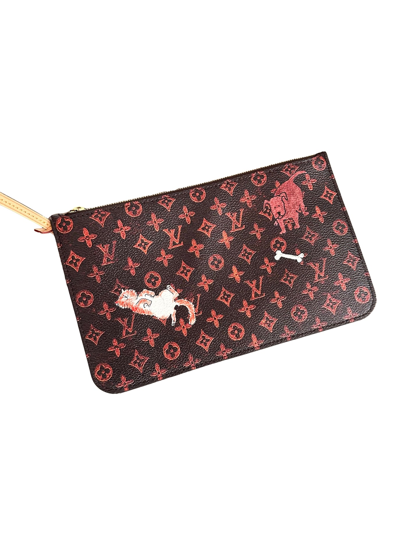 Louis Vuitton Grace Coddington Catogram Neverfull MM Limited Edition