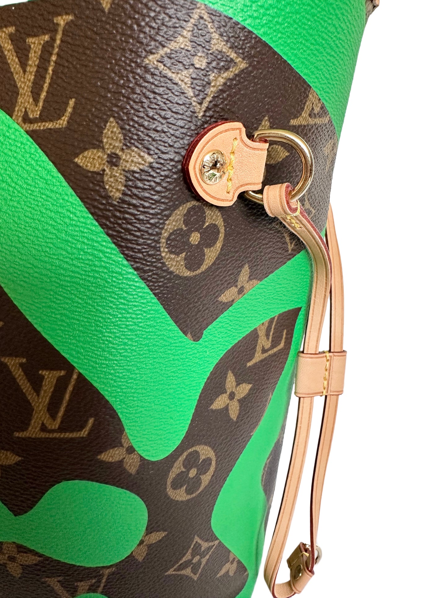 Louis Vuitton Tahitienne Cities Neverfull MM Hawaii Monogram Canvas Green