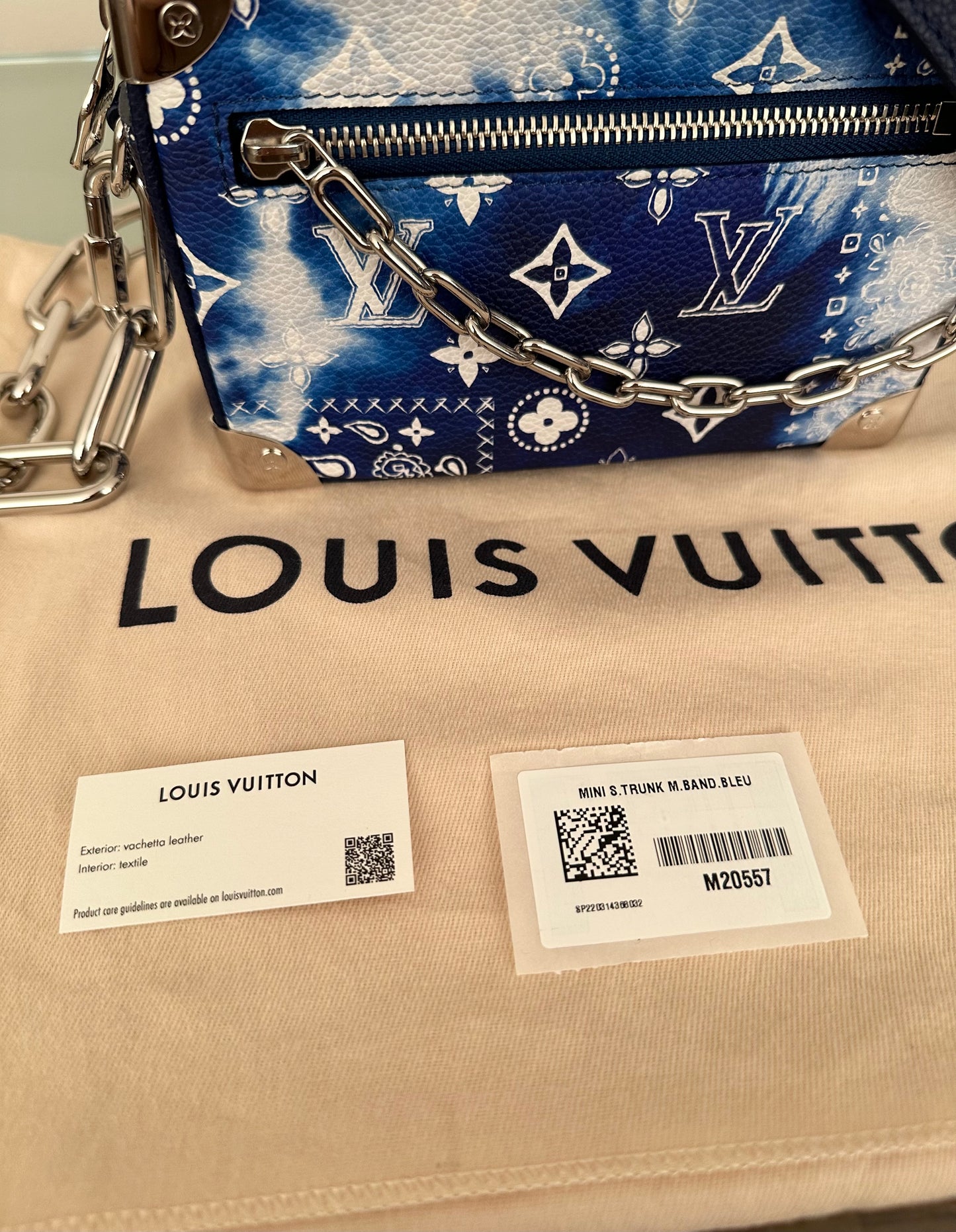 Louis Vuitton Monogram Bandana Mini Soft Trunk