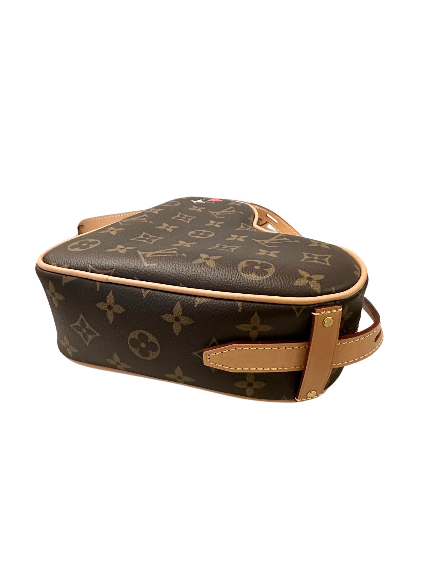 Louis Vuitton Sac Coeur Monogram Game On Shoulder Heart Bag